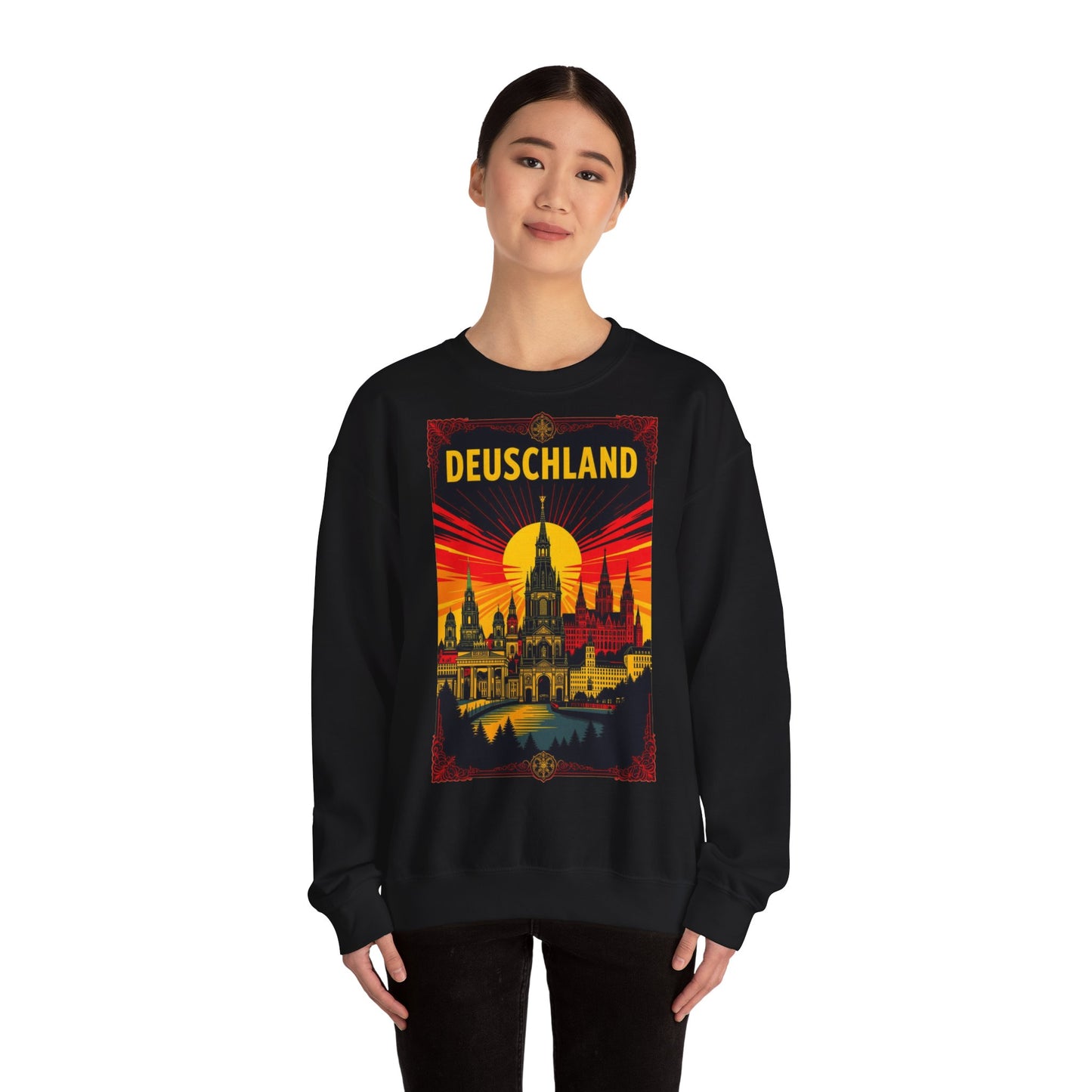 Unisex Heavy Blend™ Rundhals-Sweatshirt - Deutschland II