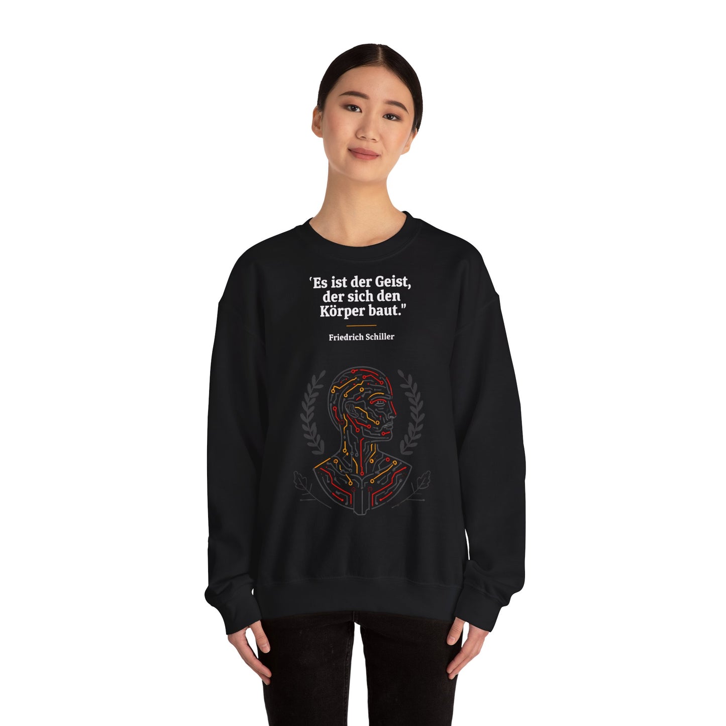 Unisex Heavy Blend™ Rundhals-Sweatshirt - Friedrich Schiller | Geist