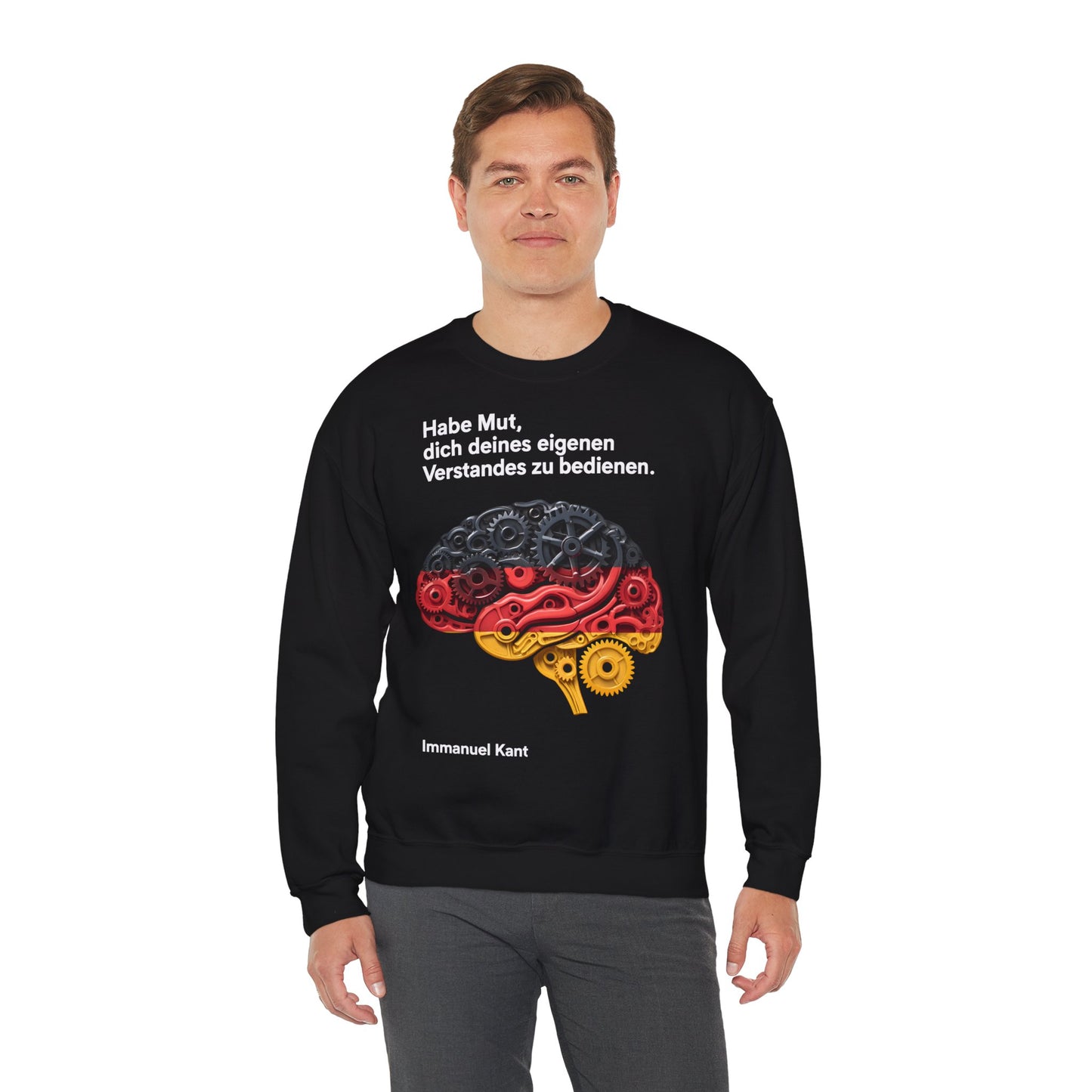 Unisex Heavy Blend™ Rundhals-Sweatshirt - Immanuel Kant | Verstand