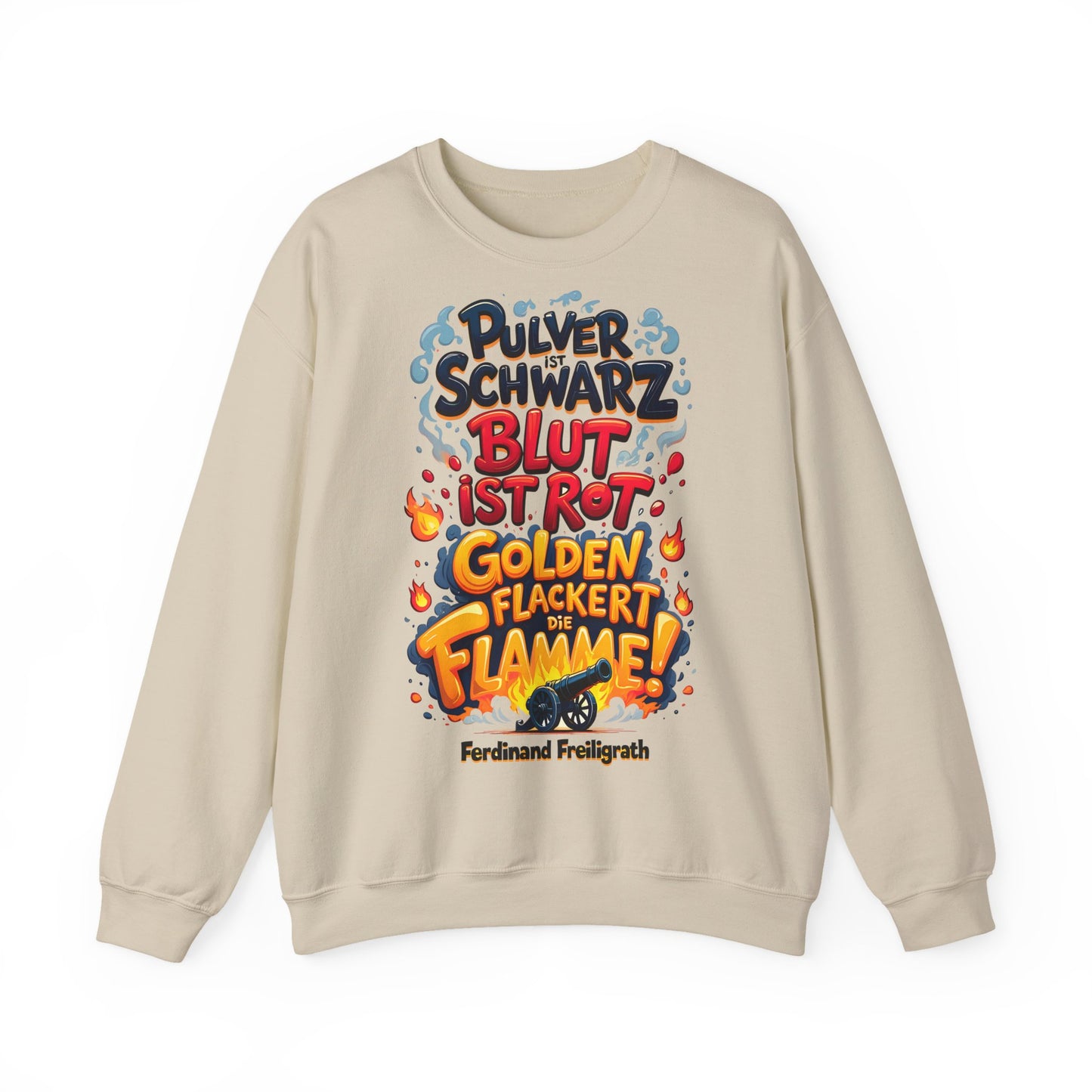 Unisex Heavy Blend™ Rundhals-Sweatshirt - Ferdinand Freiligrath