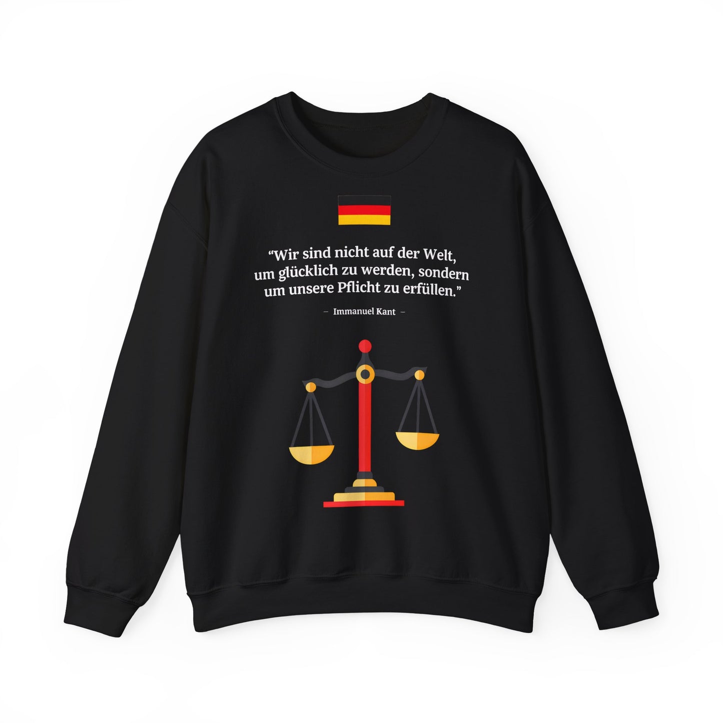 Unisex Heavy Blend™ Rundhals-Sweatshirt - Immanuel Kant | Pflicht