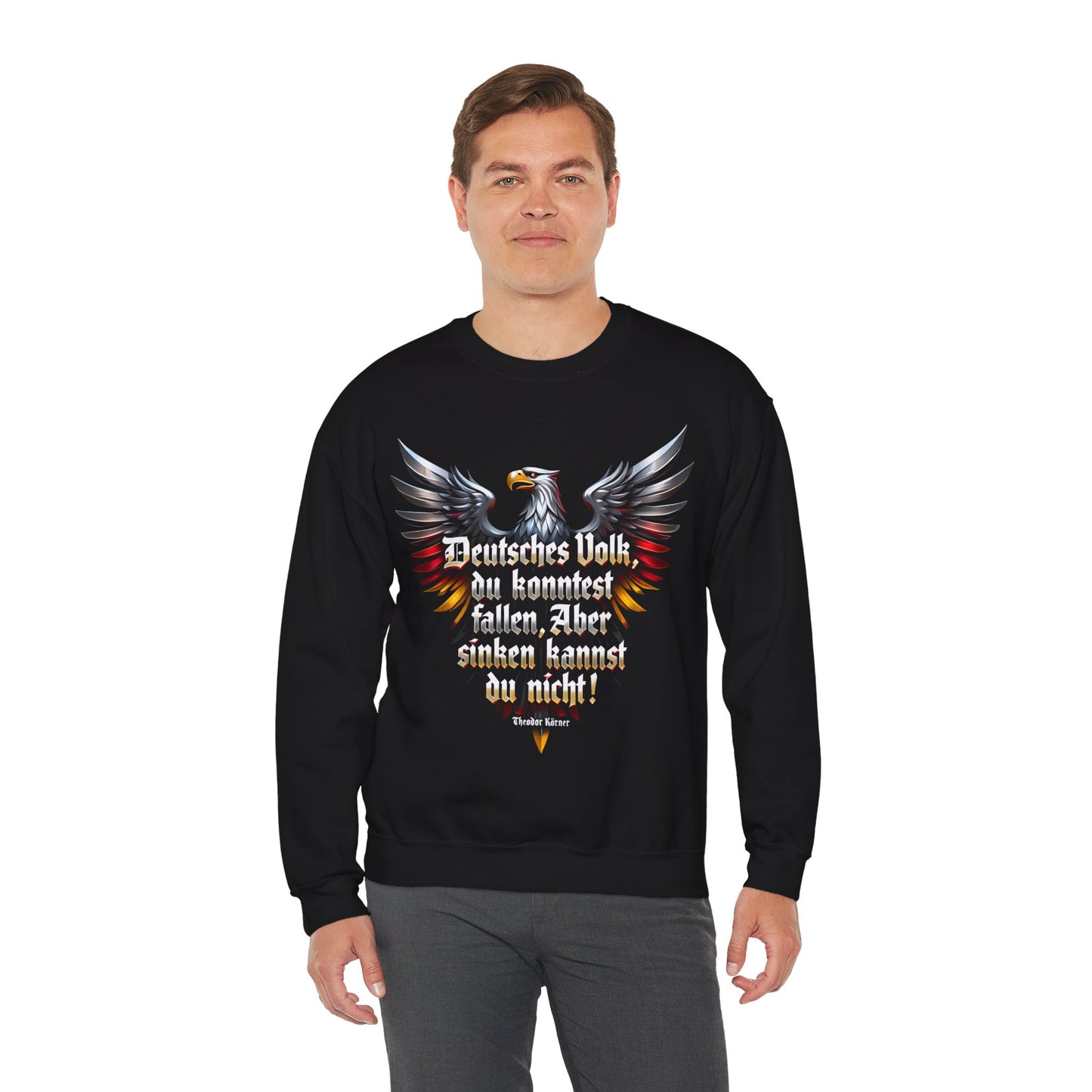 Unisex Heavy Blend™ Rundhals-Sweatshirt - Theodor Körner | Sinken kannst Du nicht