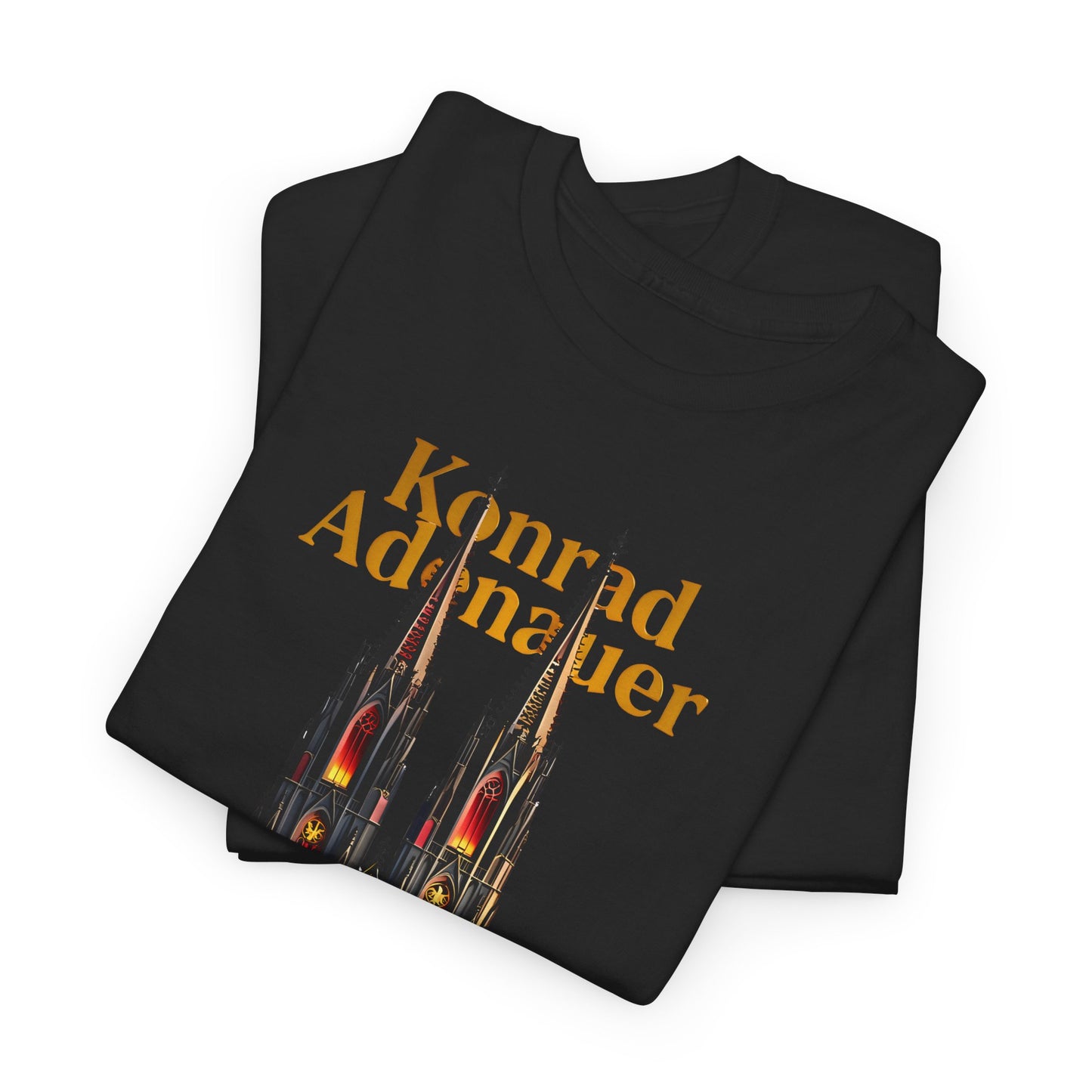 Unisex-T-Shirt aus Baumwolle - Konrad Adenauer | Kanzler Nr. 1