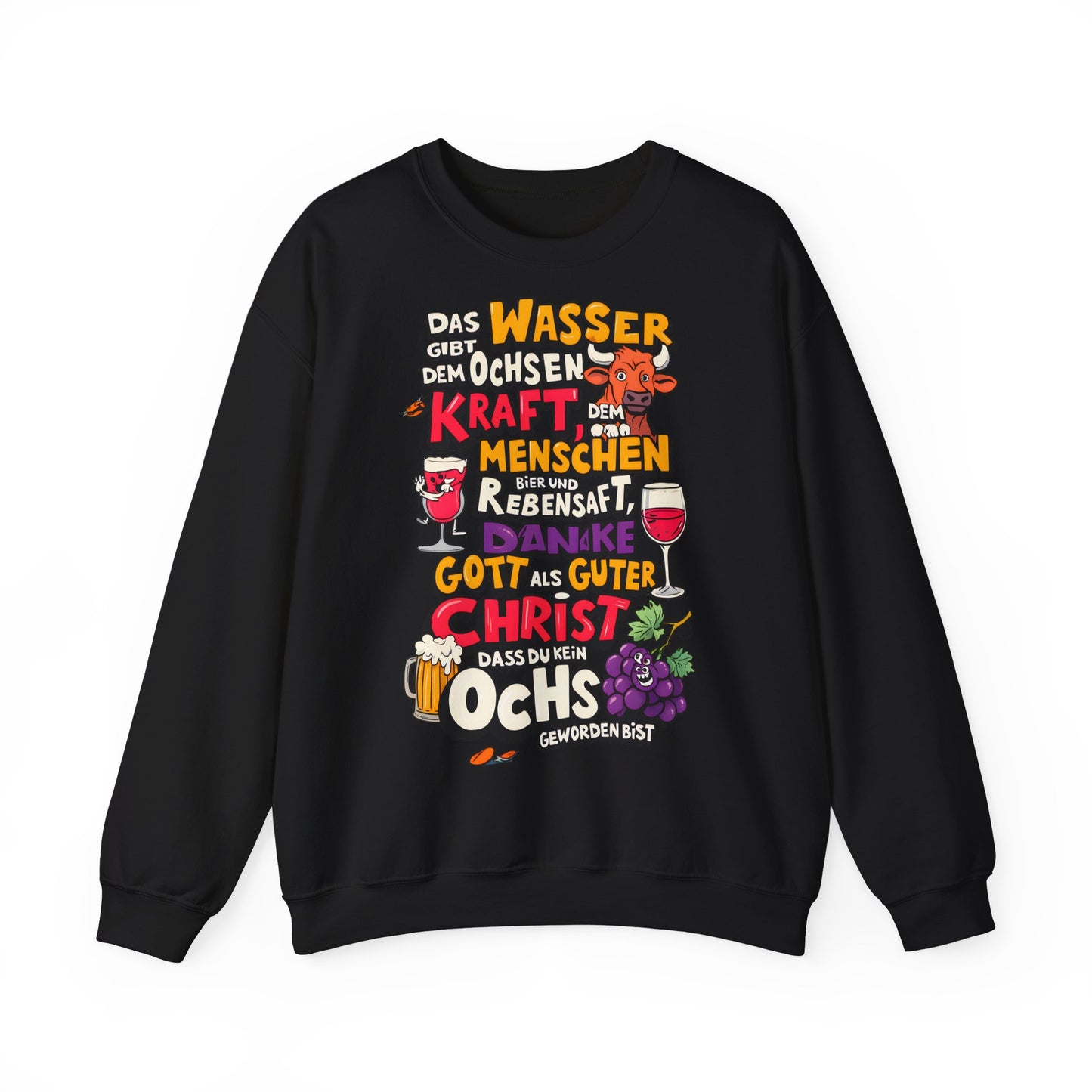 Unisex Heavy Blend™ Rundhals-Sweatshirt - Trinkspruch | Guter Christ