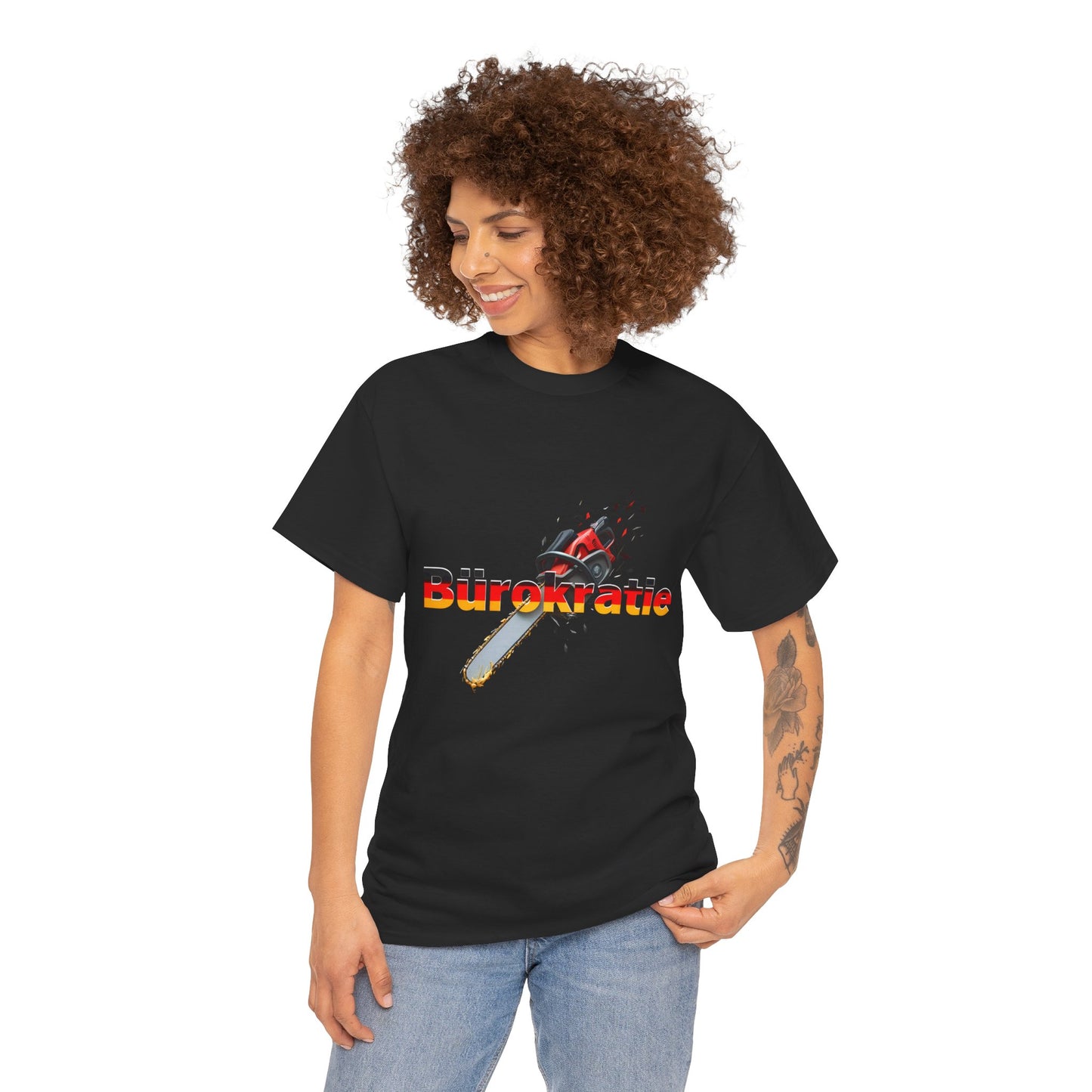 Unisex-T-Shirt aus Baumwolle - Bürokratie