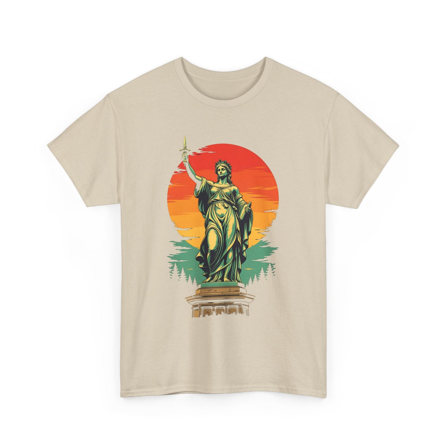 Unisex-T-Shirt aus Baumwolle - Germania