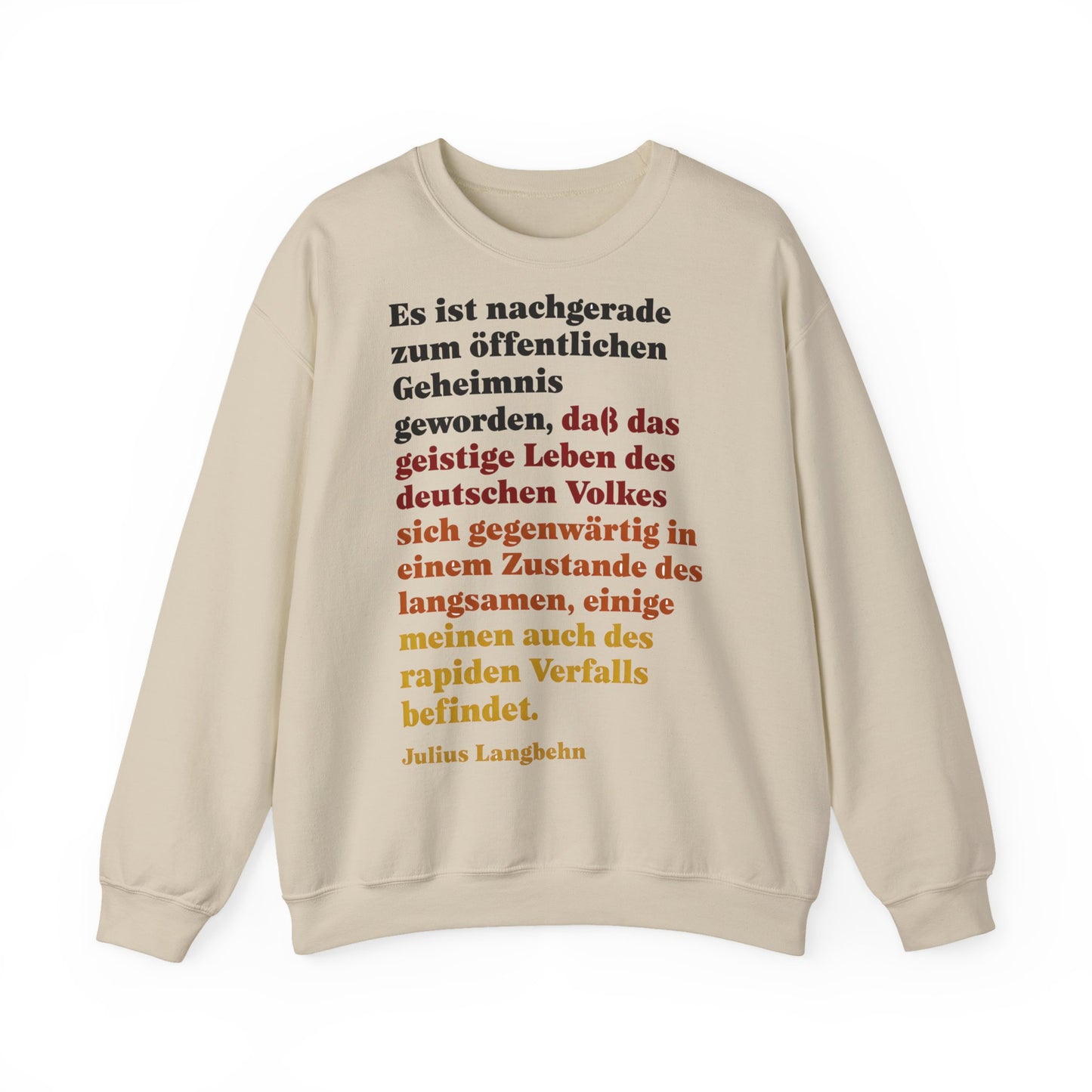 Unisex Heavy Blend™ Rundhals-Sweatshirt - Julius Langbehn | Zustand des Volkes