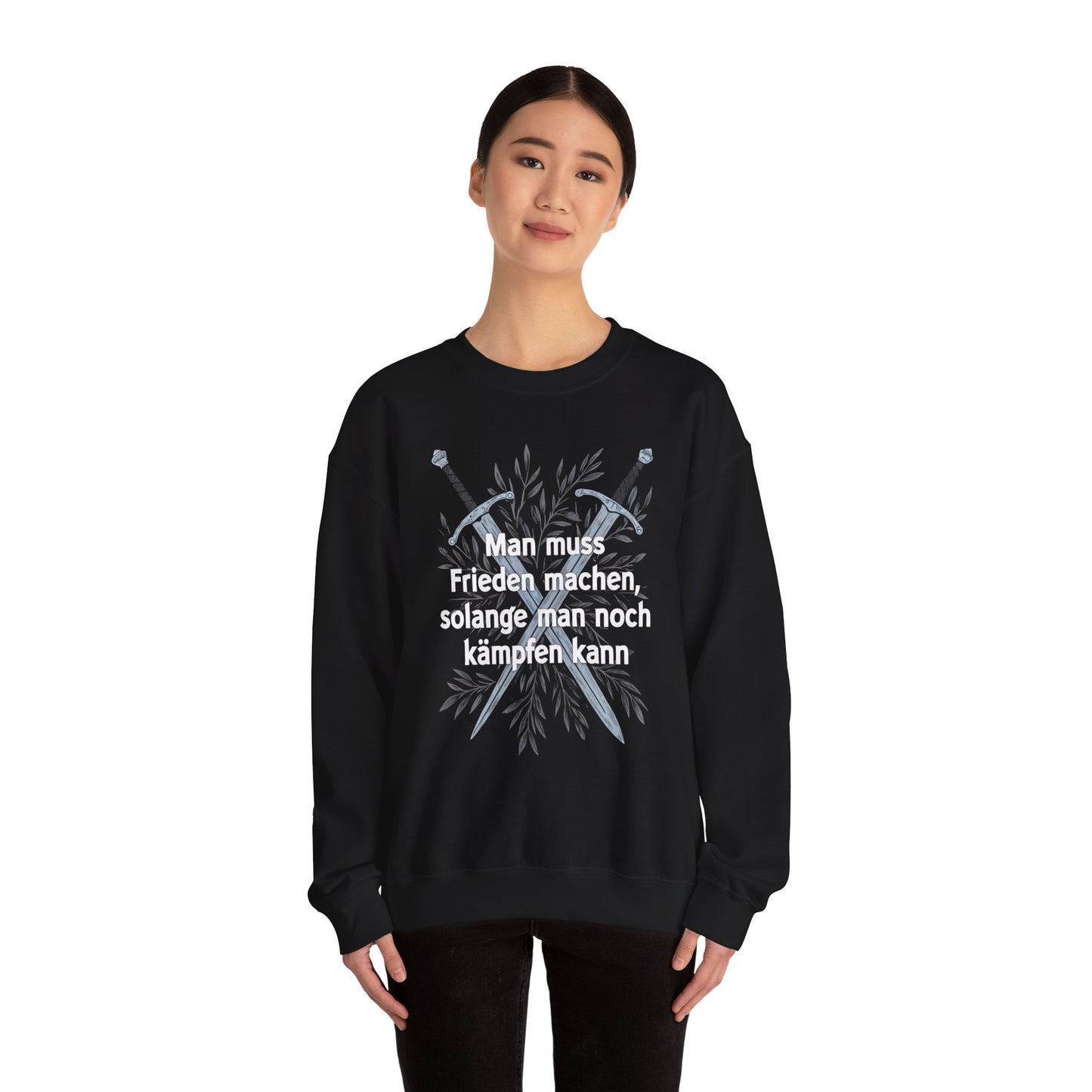 Unisex Heavy Blend™ Rundhals-Sweatshirt - Deutsches Sprichwort