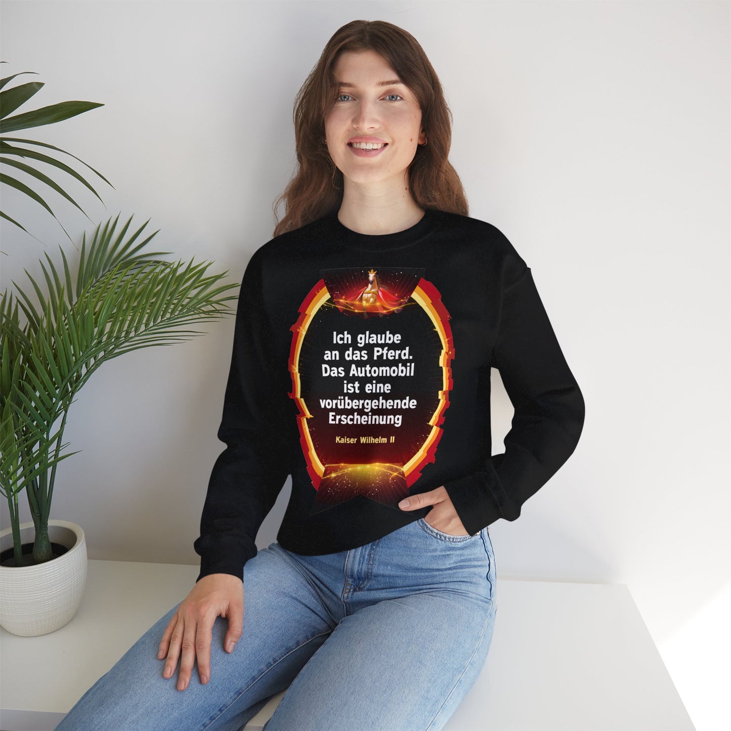 Unisex Heavy Blend™ Rundhals-Sweatshirt - Otto von Bismarck | Automobil
