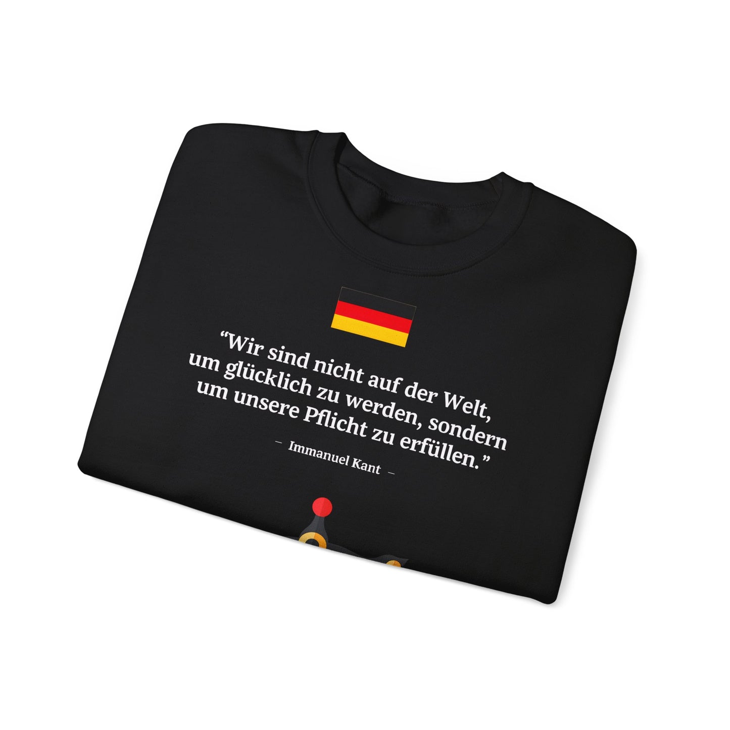 Unisex Heavy Blend™ Rundhals-Sweatshirt - Immanuel Kant | Pflicht