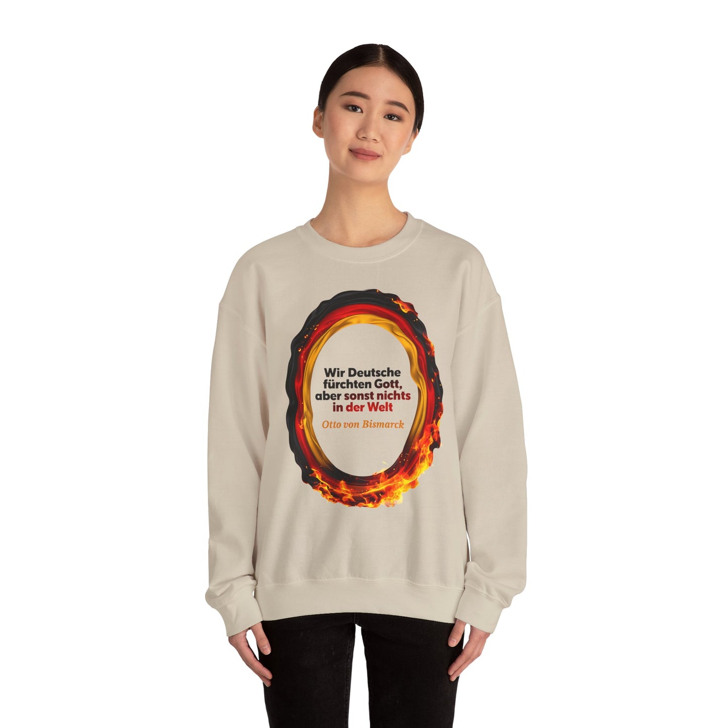 Unisex Heavy Blend™ Rundhals-Sweatshirt - Otto von Bismarck | Zitat