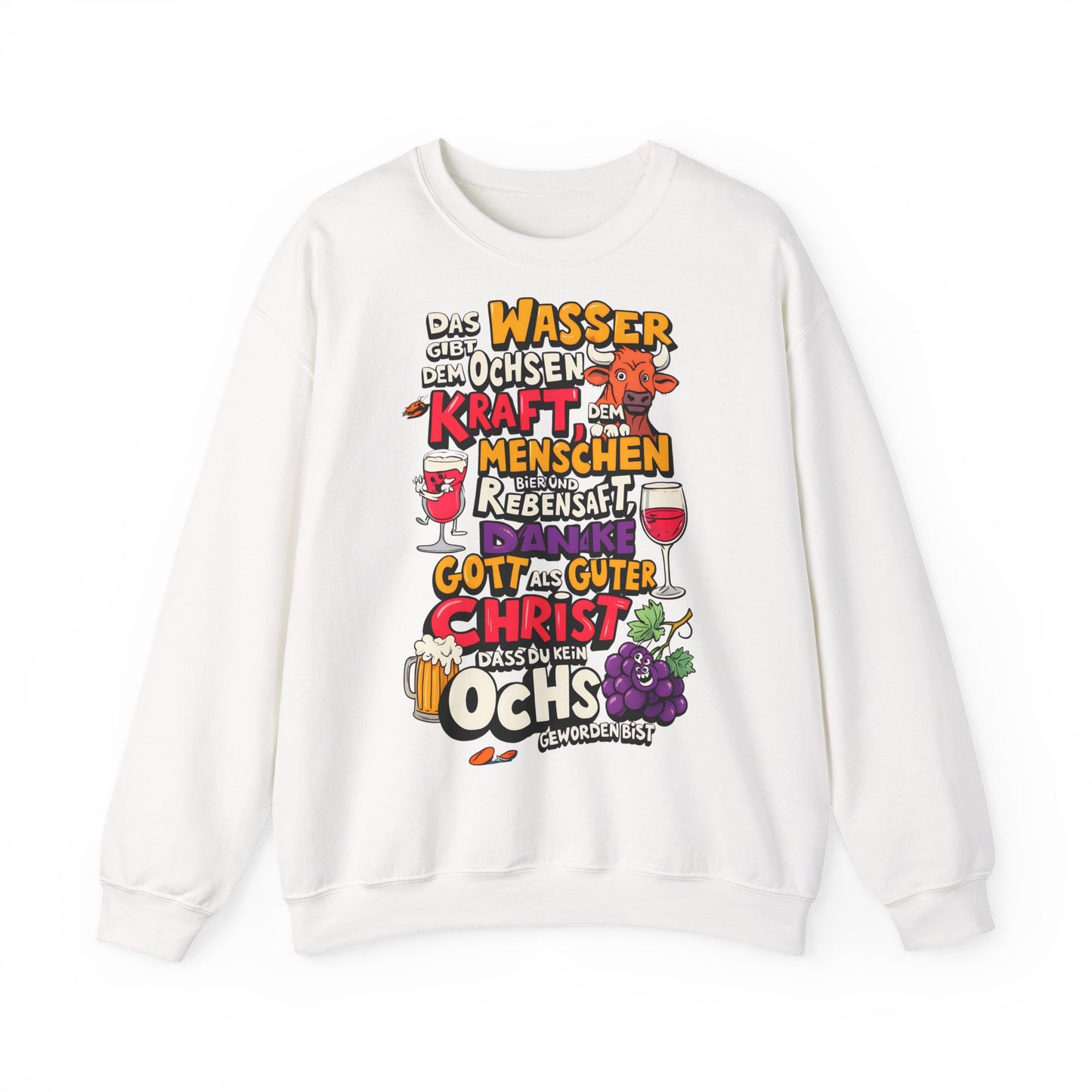 Unisex Heavy Blend™ Rundhals-Sweatshirt - Trinkspruch | Guter Christ