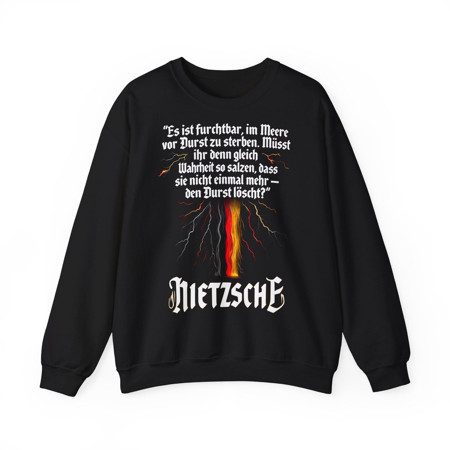 Unisex Heavy Blend™ Rundhals-Sweatshirt - Friedrich Nietzsche | Wahrheit
