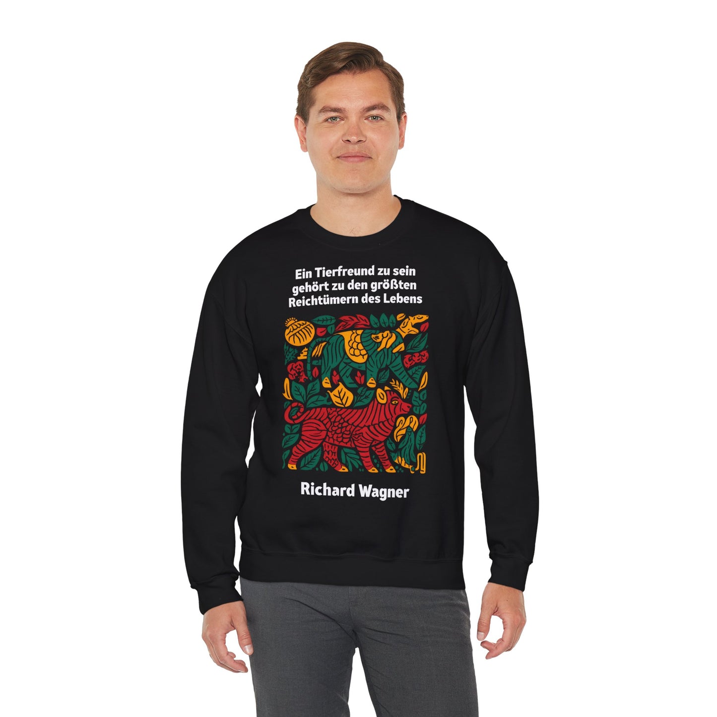 Unisex Heavy Blend™ Rundhals-Sweatshirt - Richard Wagner | Tierfreund