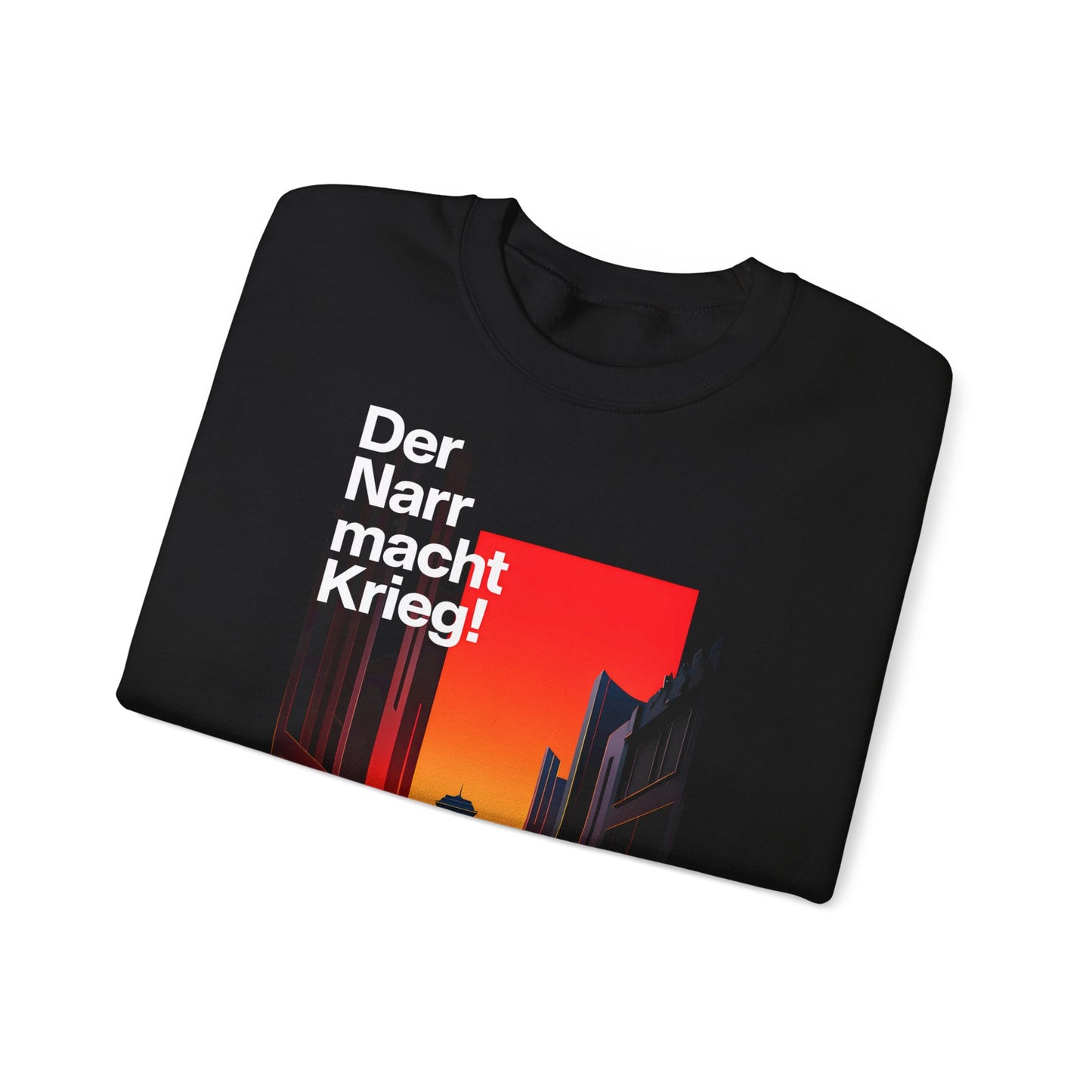 Unisex Heavy Blend™ Rundhals-Sweatshirt - Graf von Stauffenberg | Der Narr macht Krieg