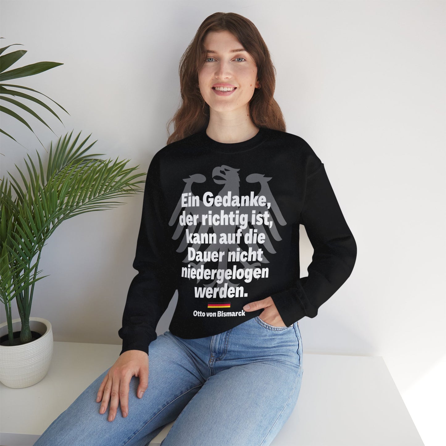 Unisex Heavy Blend™ Rundhals-Sweatshirt - Otto von Bismarck | Gedanke