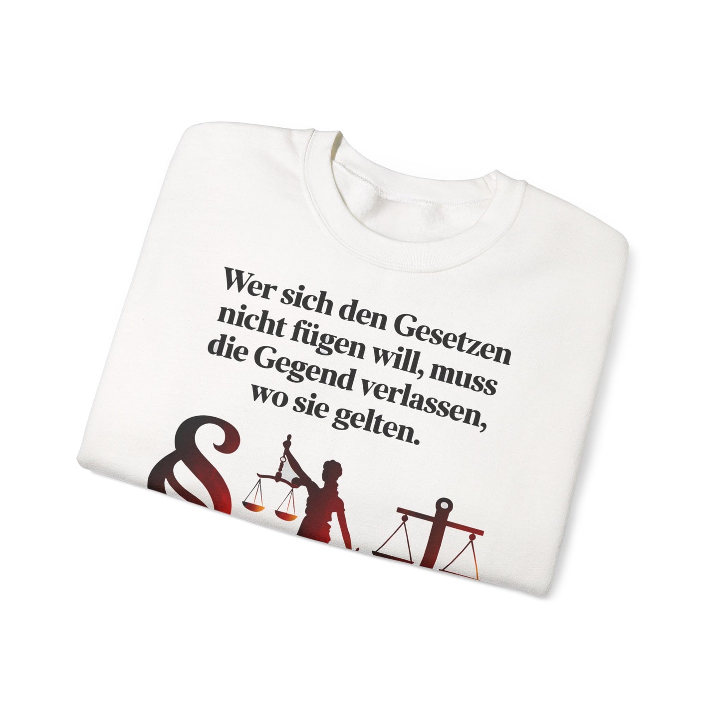 Unisex Heavy Blend™ Rundhals-Sweatshirt - Johann Wolfgang von Goethe | Gesetze