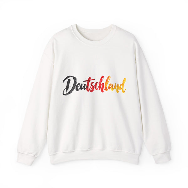 Unisex Heavy Blend™ Rundhals-Sweatshirt - Deutschlandflagge | Schriftzug