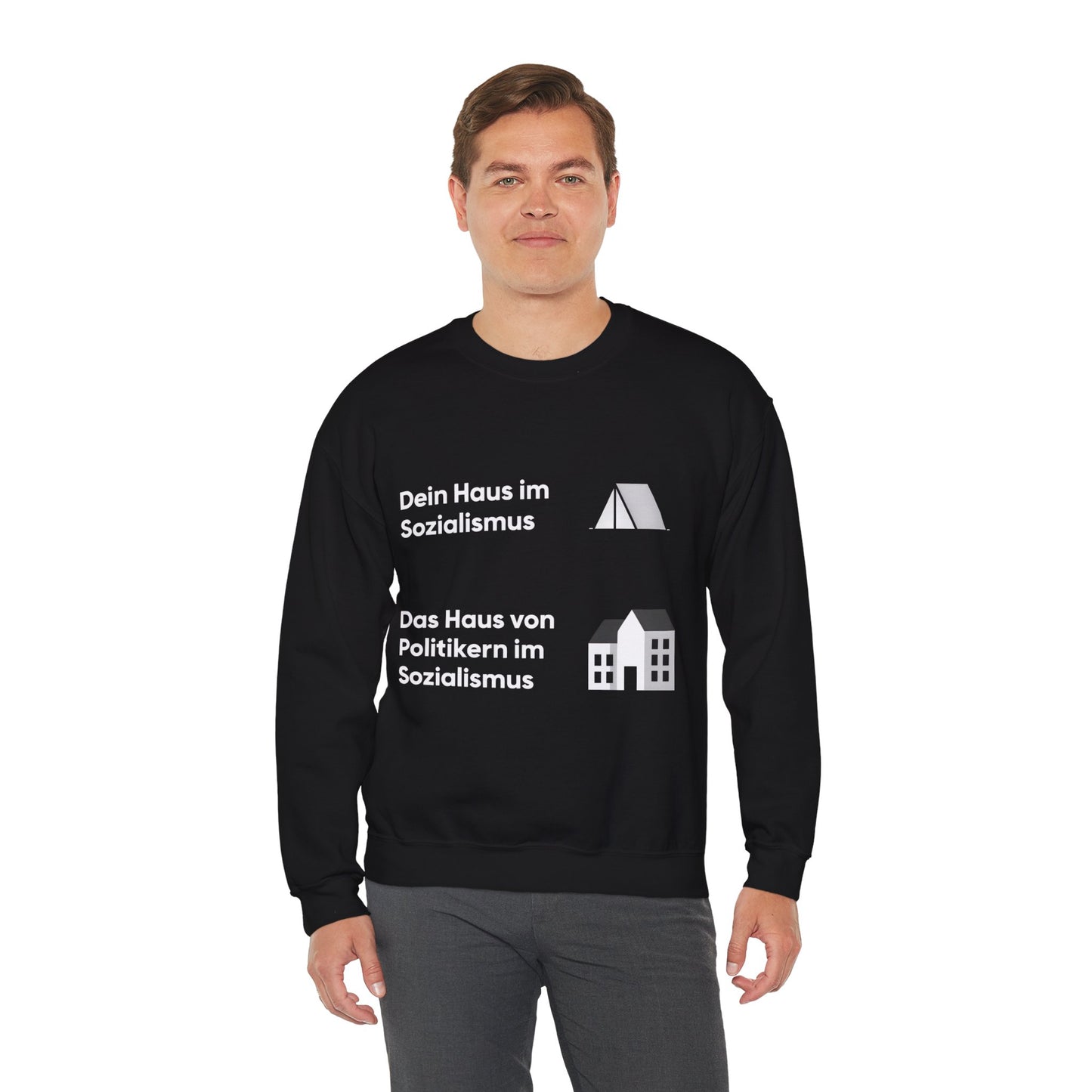 Unisex Heavy Blend™ Rundhals-Sweatshirt - Sozialismus Meme