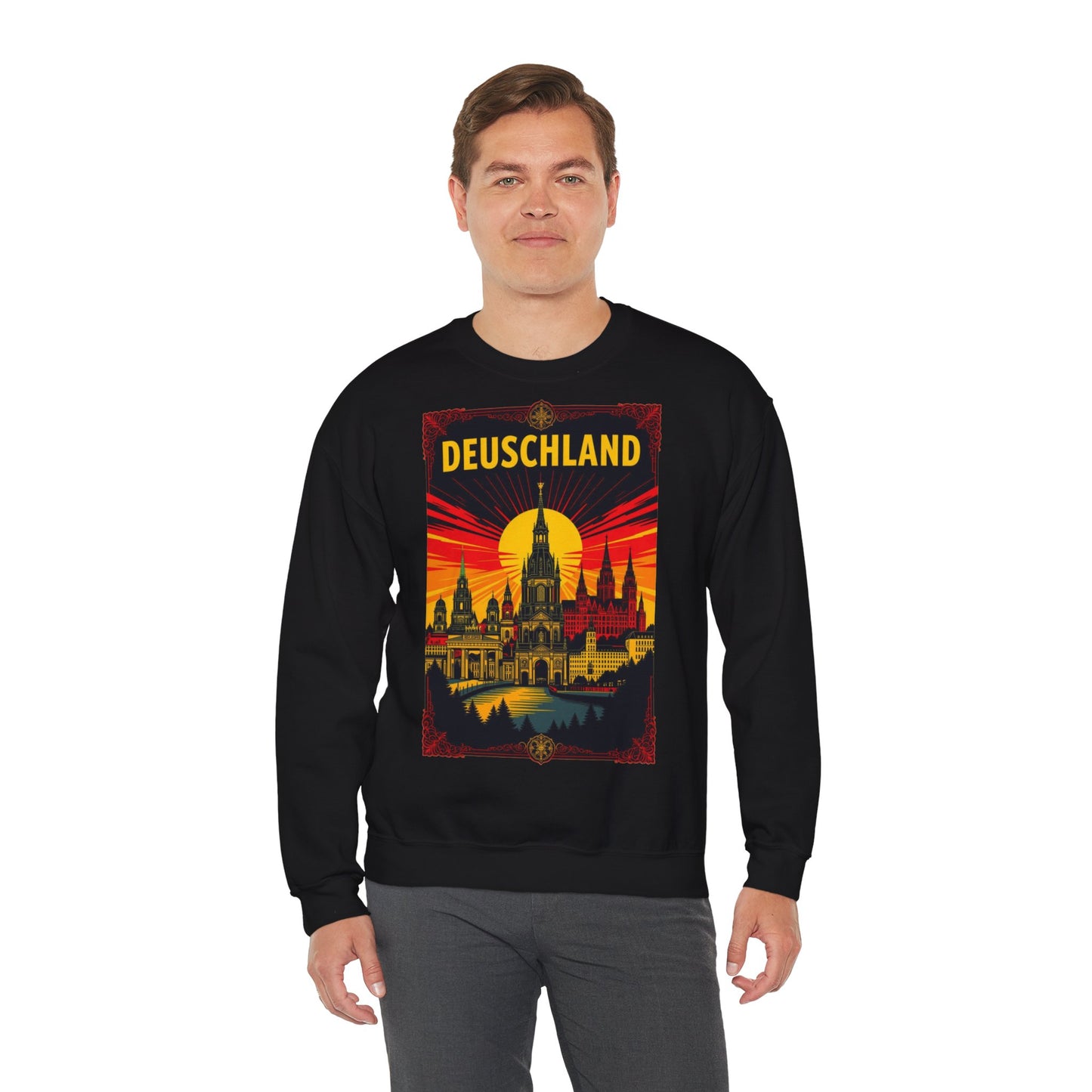 Unisex Heavy Blend™ Rundhals-Sweatshirt - Deutschland II