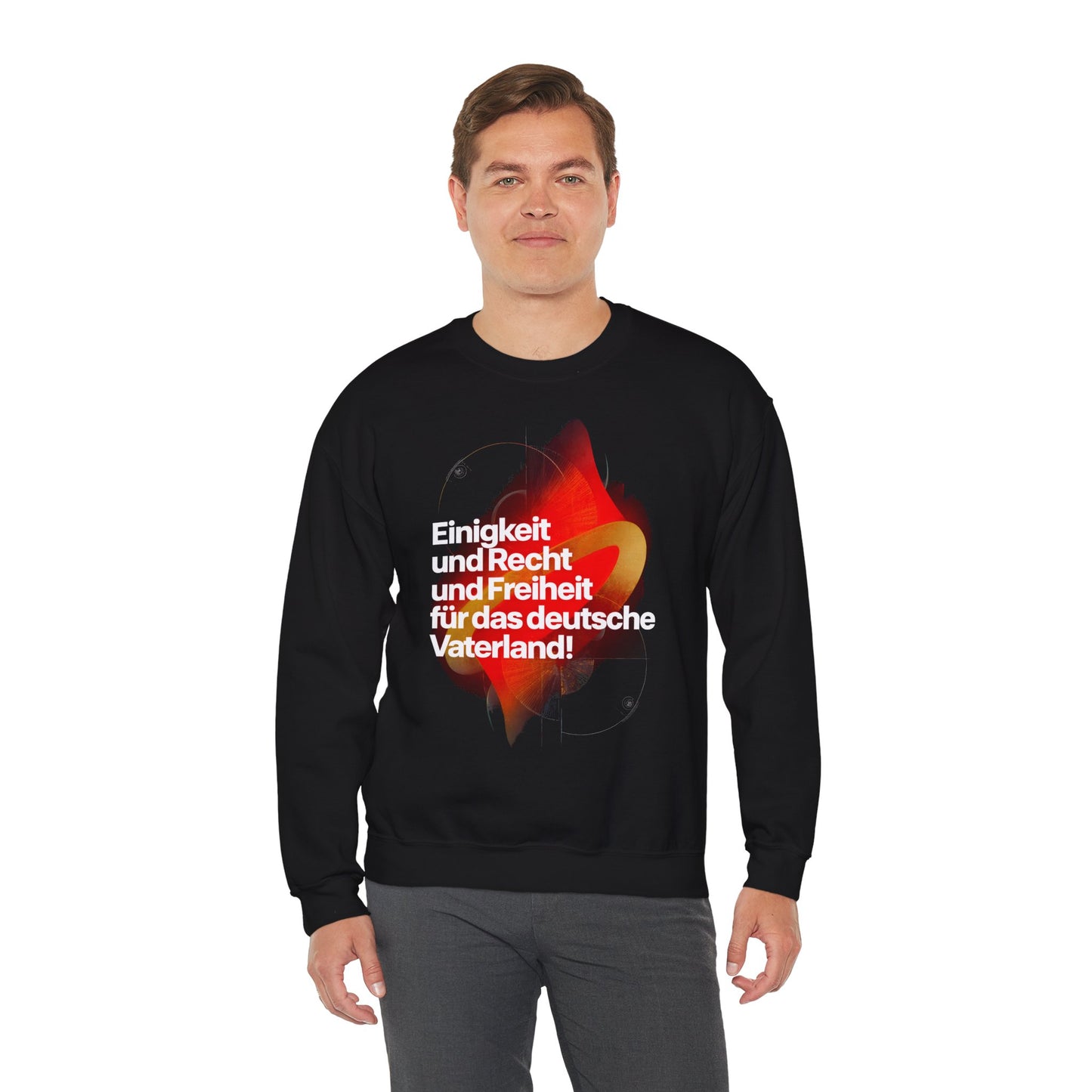 Unisex Heavy Blend™ Rundhals-Sweatshirt - Einigkeit und Recht und Freiheit