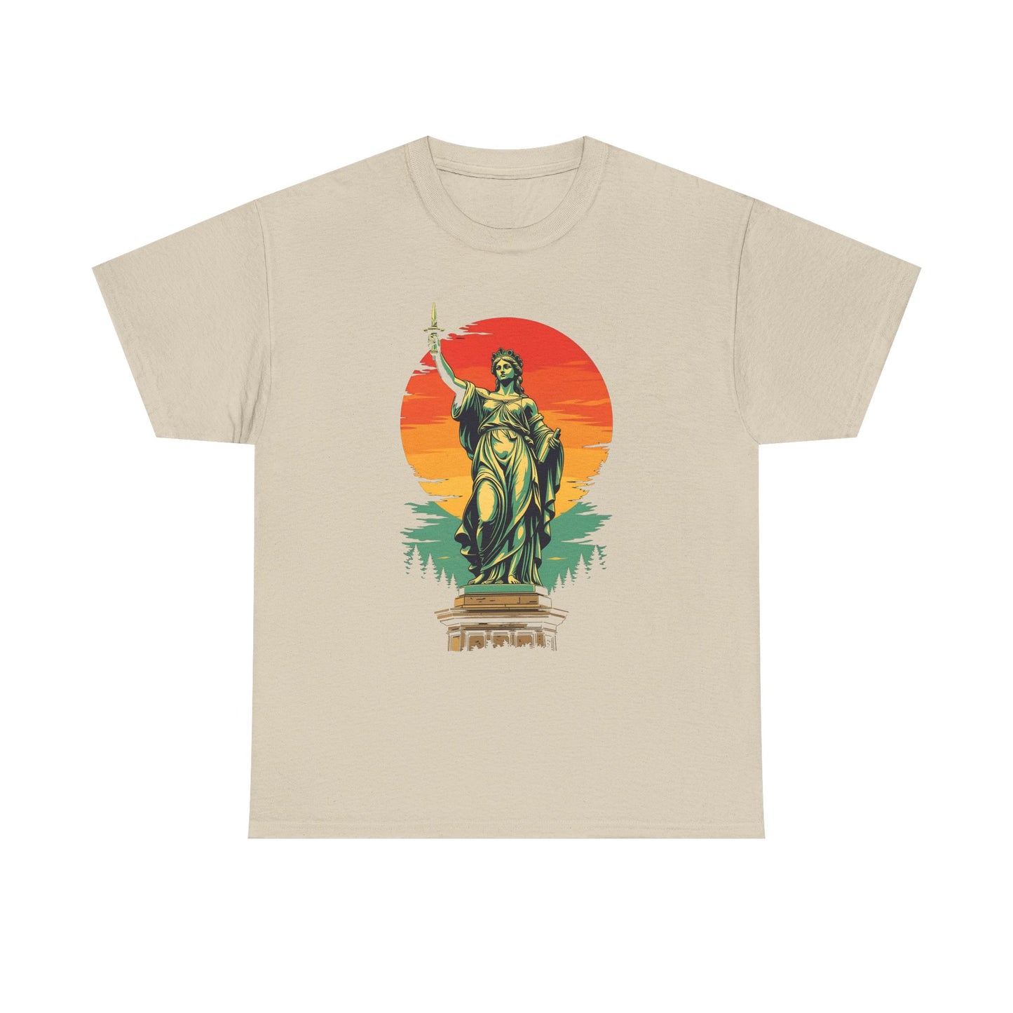 Unisex-T-Shirt aus Baumwolle - Germania