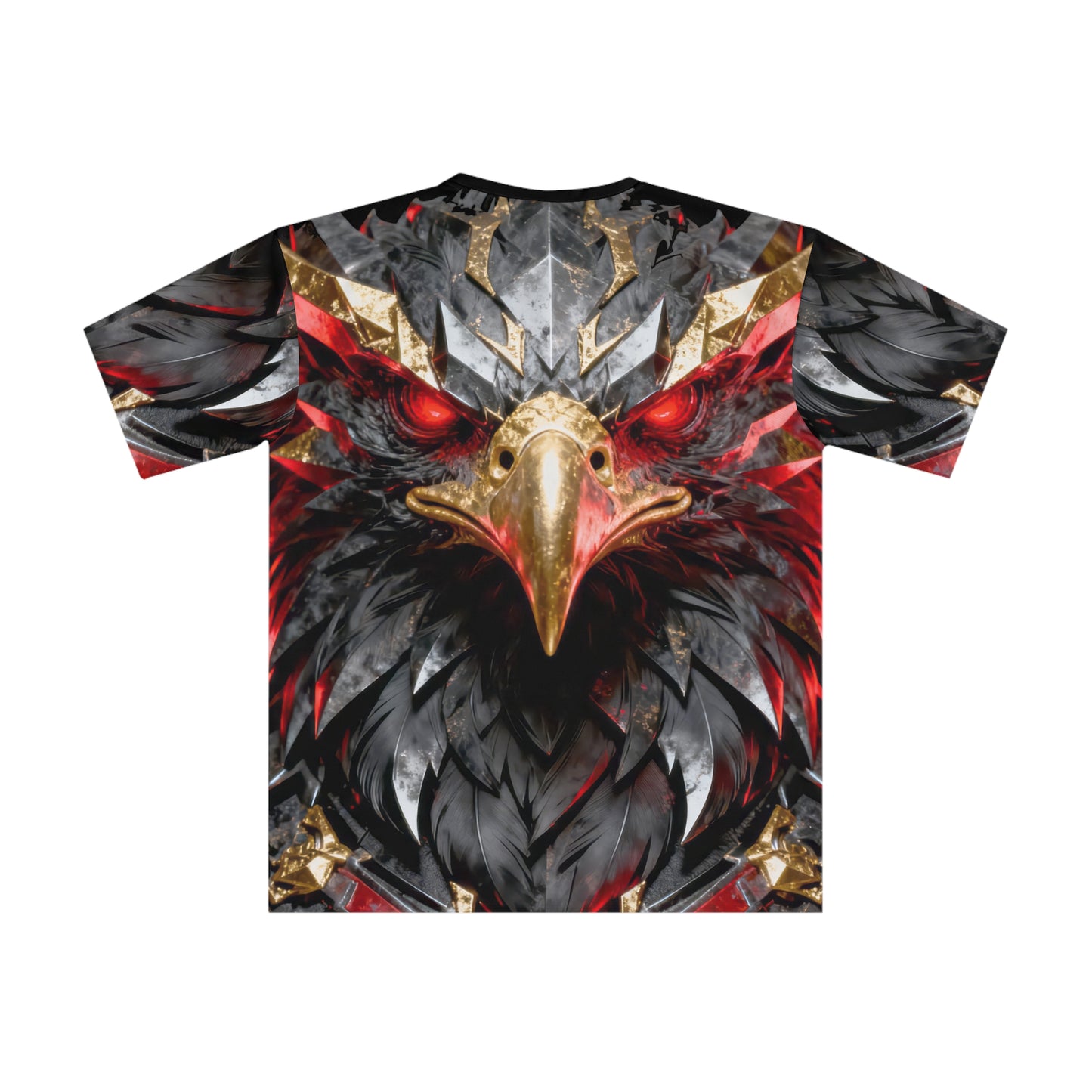 Herren-T-Shirt | Adler mit roten Augen
