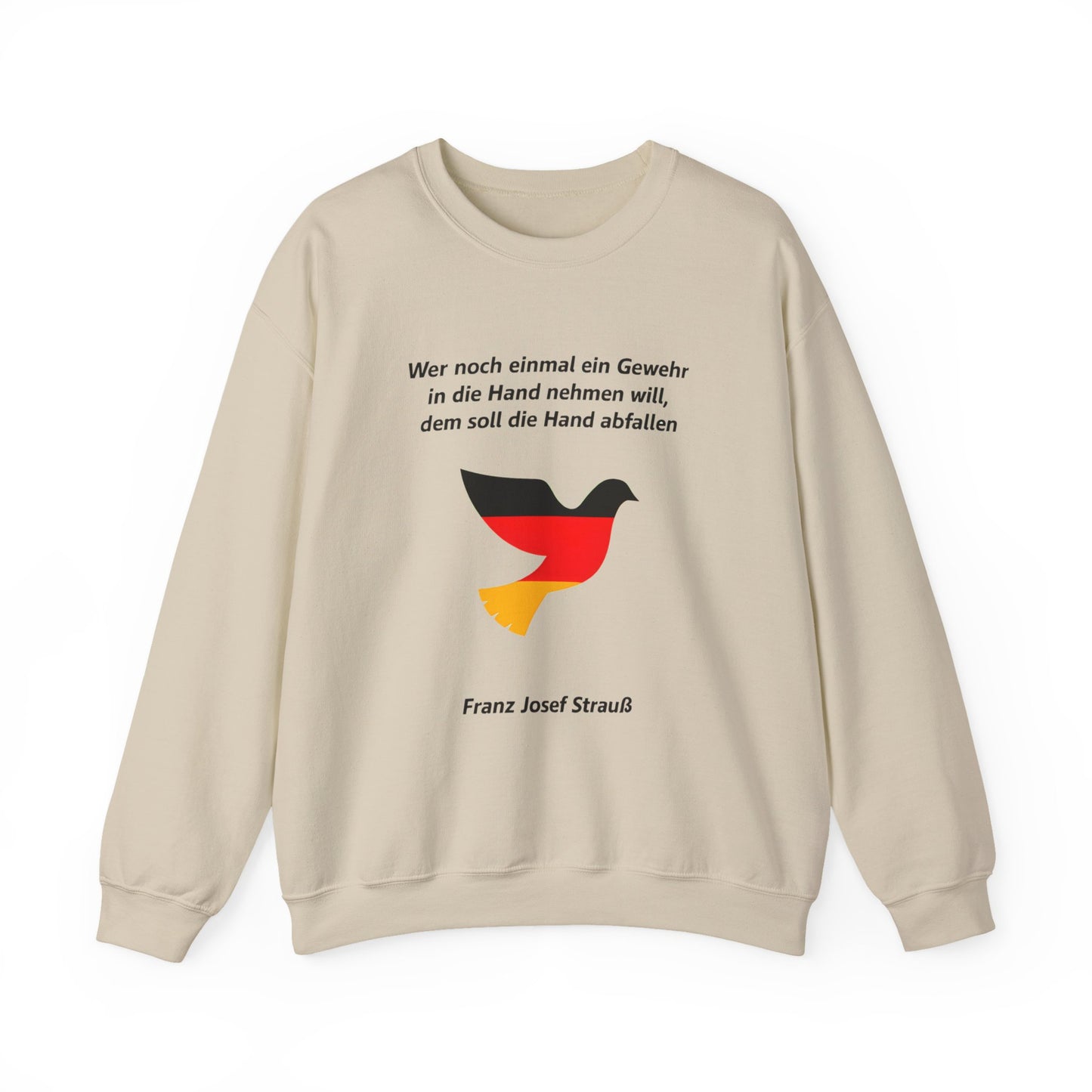 Unisex Heavy Blend™ Rundhals-Sweatshirt - Franz Josef Strauß | Gewehr