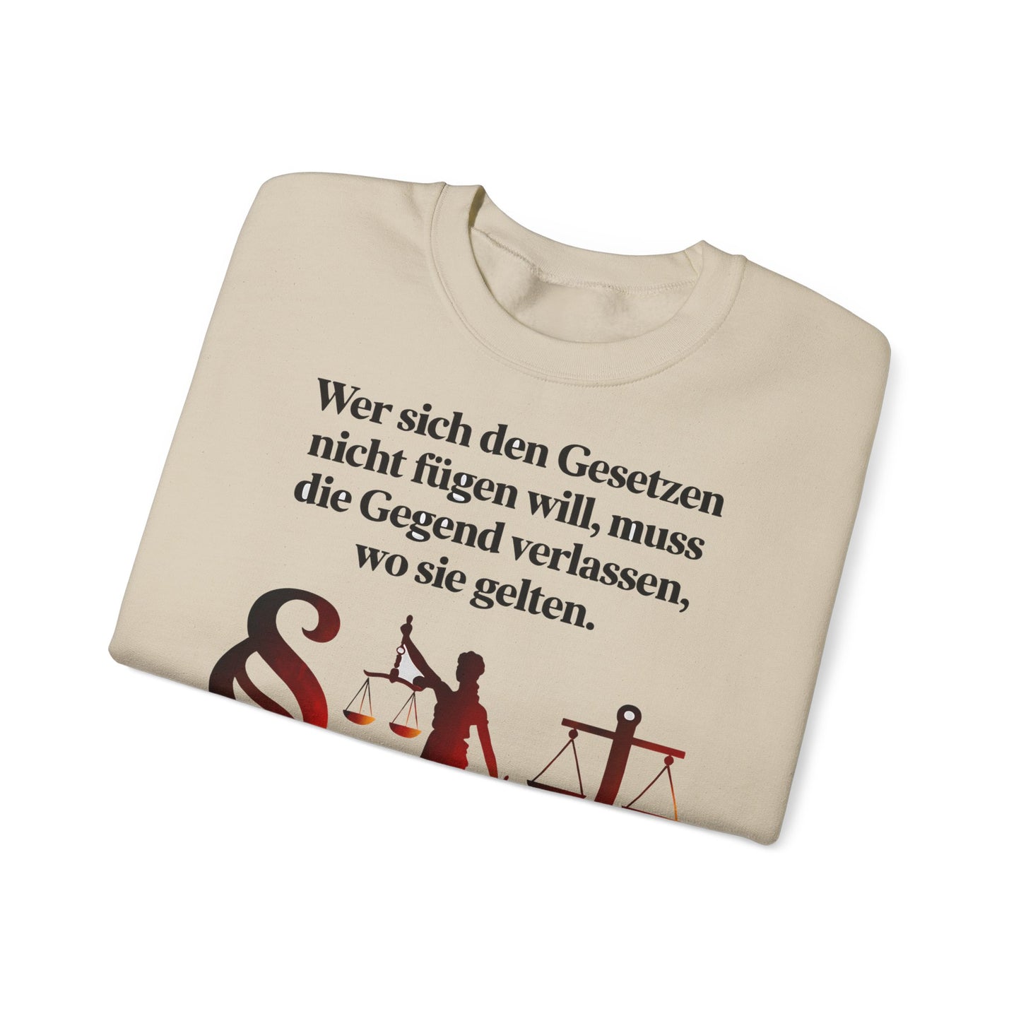 Unisex Heavy Blend™ Rundhals-Sweatshirt - Johann Wolfgang von Goethe | Gesetze
