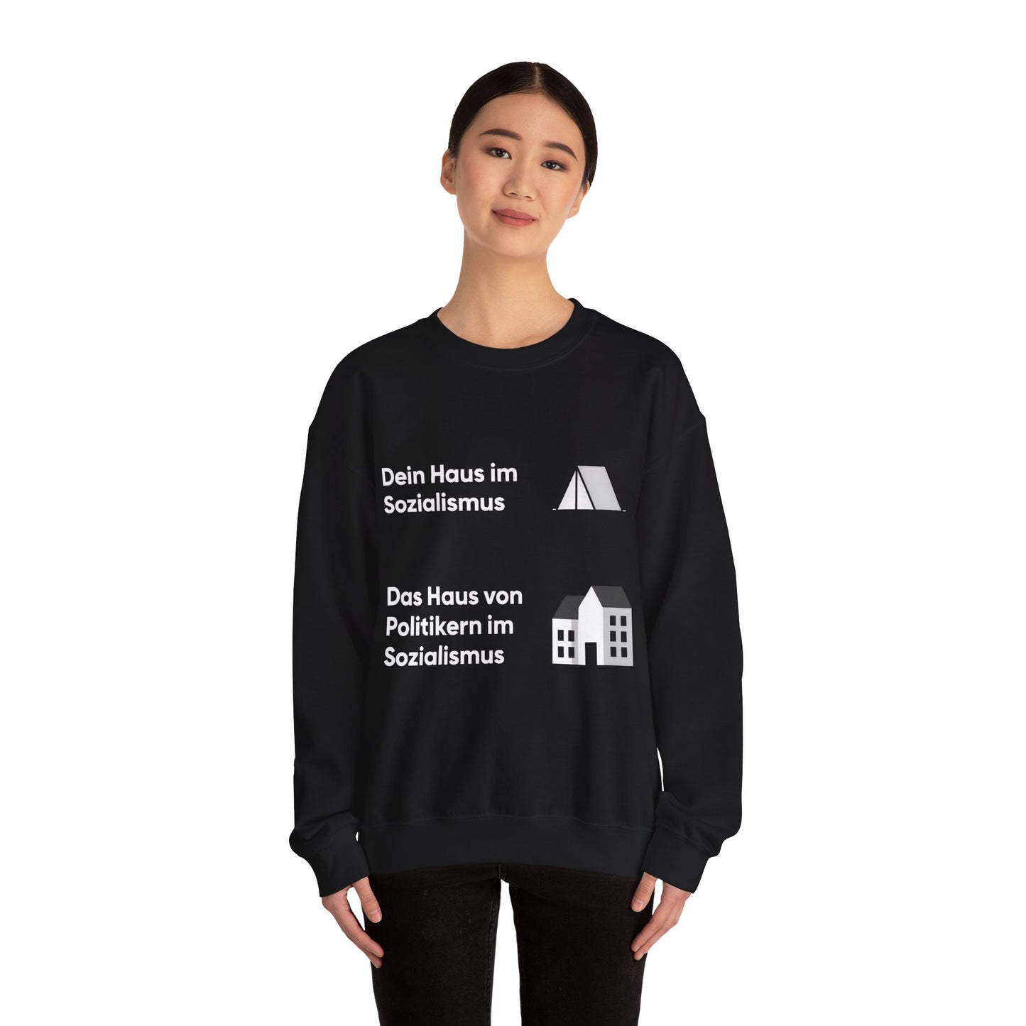 Unisex Heavy Blend™ Rundhals-Sweatshirt - Sozialismus Meme