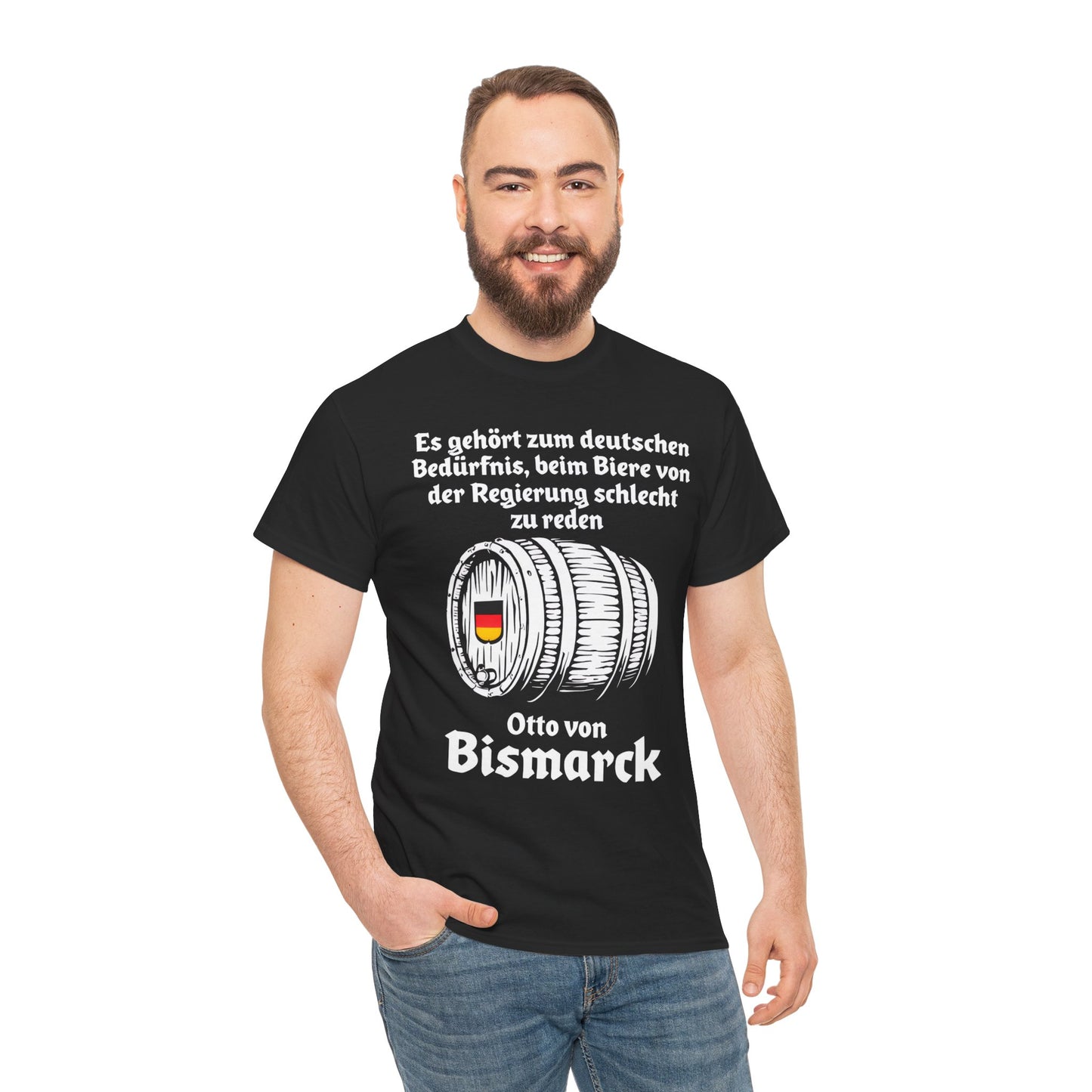Unisex-T-Shirt aus Baumwolle - Otto von Bismarck | Regierung