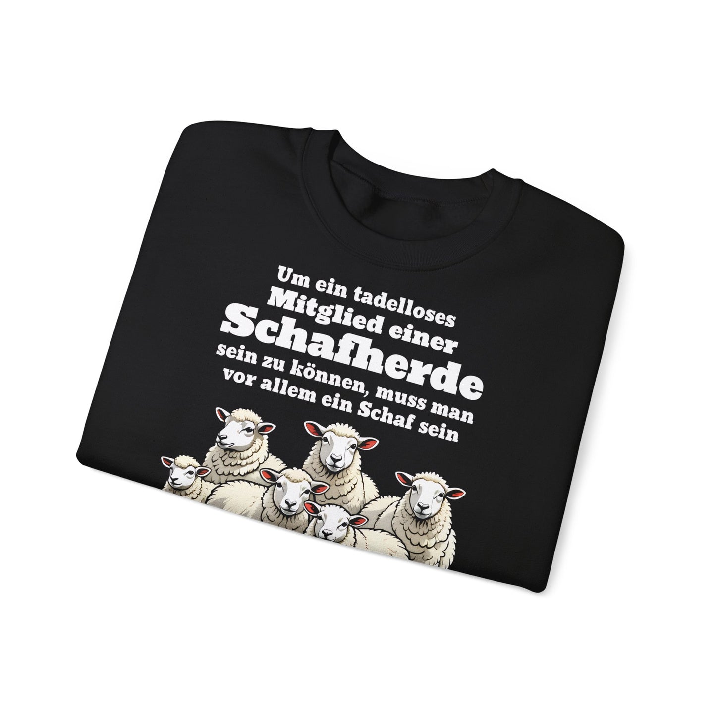 Unisex Heavy Blend™ Rundhals-Sweatshirt - Albert Einstein | Schafherde
