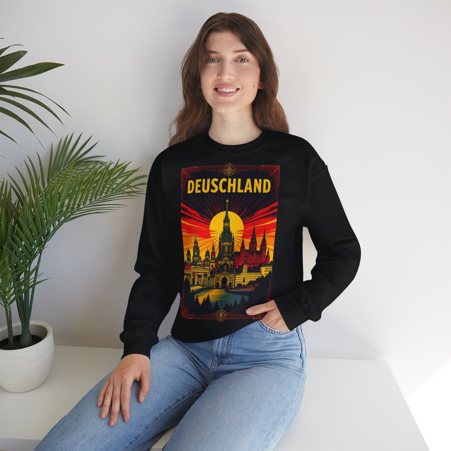 Unisex Heavy Blend™ Rundhals-Sweatshirt - Deutschland II