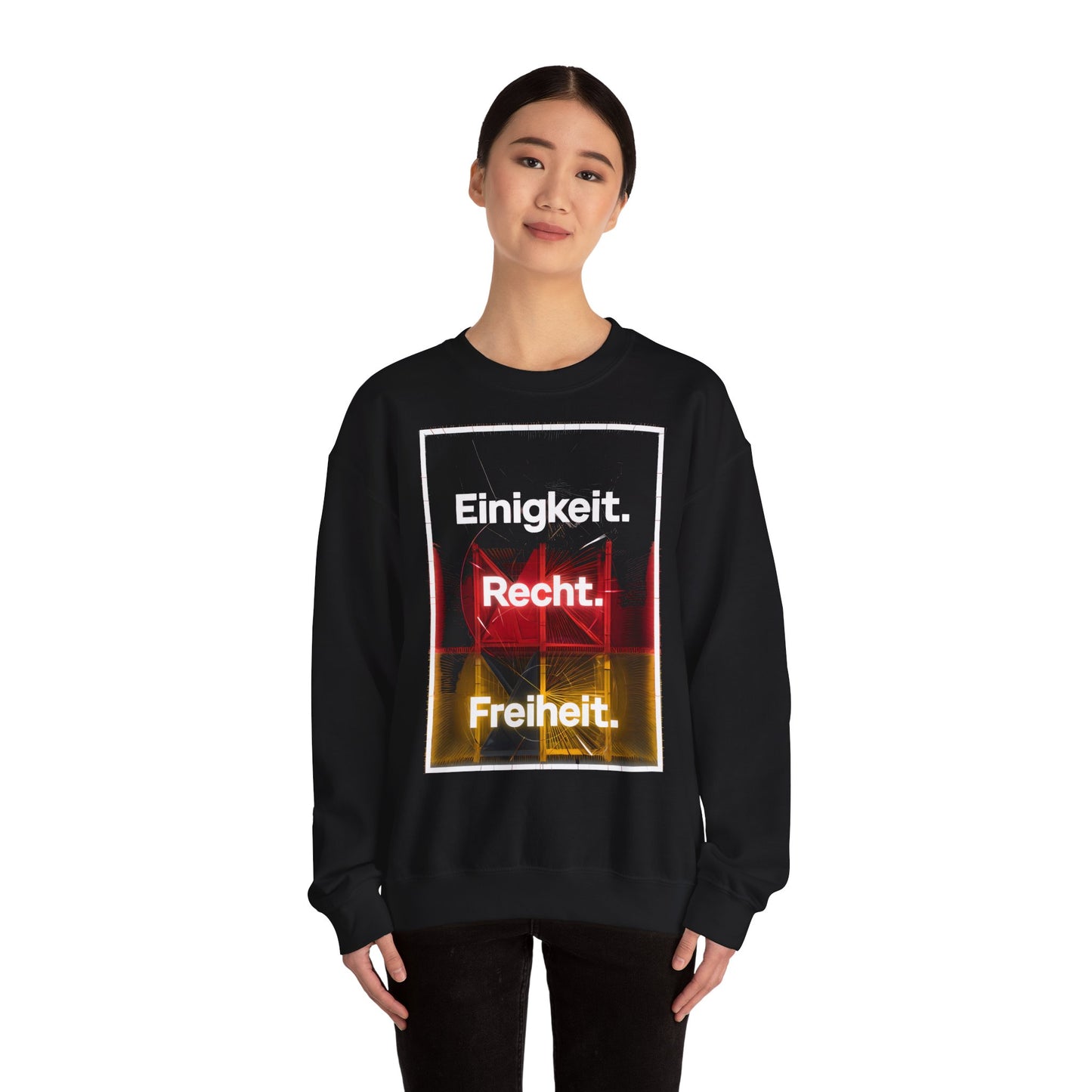 Unisex Heavy Blend™ Rundhals-Sweatshirt - Einigkeit. Recht. Freiheit.