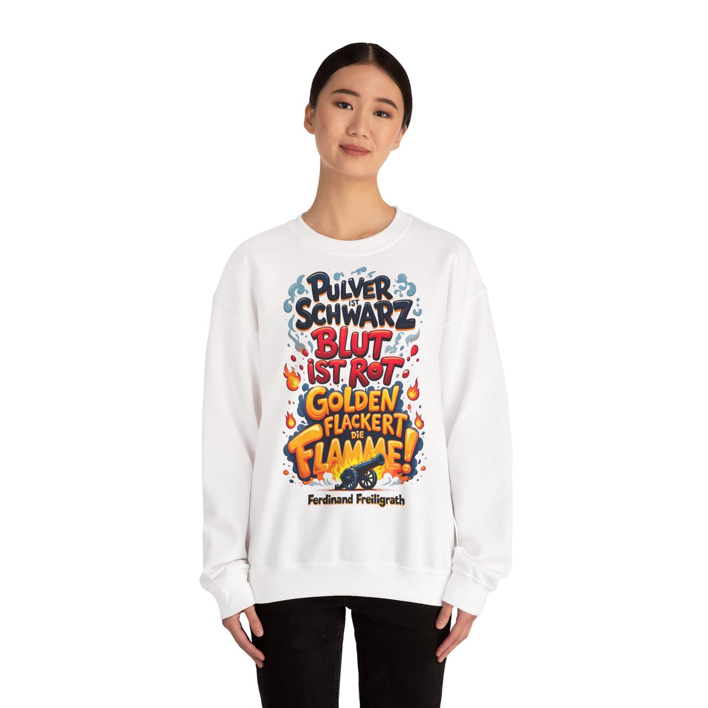 Unisex Heavy Blend™ Rundhals-Sweatshirt - Ferdinand Freiligrath