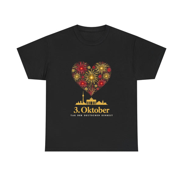 Unisex-T-Shirt aus Baumwolle - 3. Oktober | Tag der deutschen Einheit