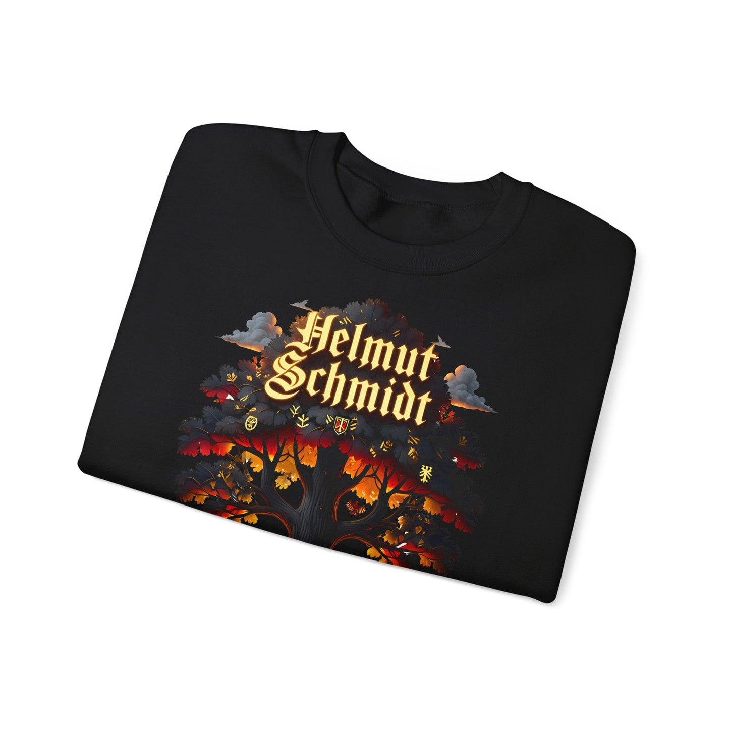 Unisex Heavy Blend™ Rundhals-Sweatshirt - Helmut Schmidt | Kanzler Nr. 1