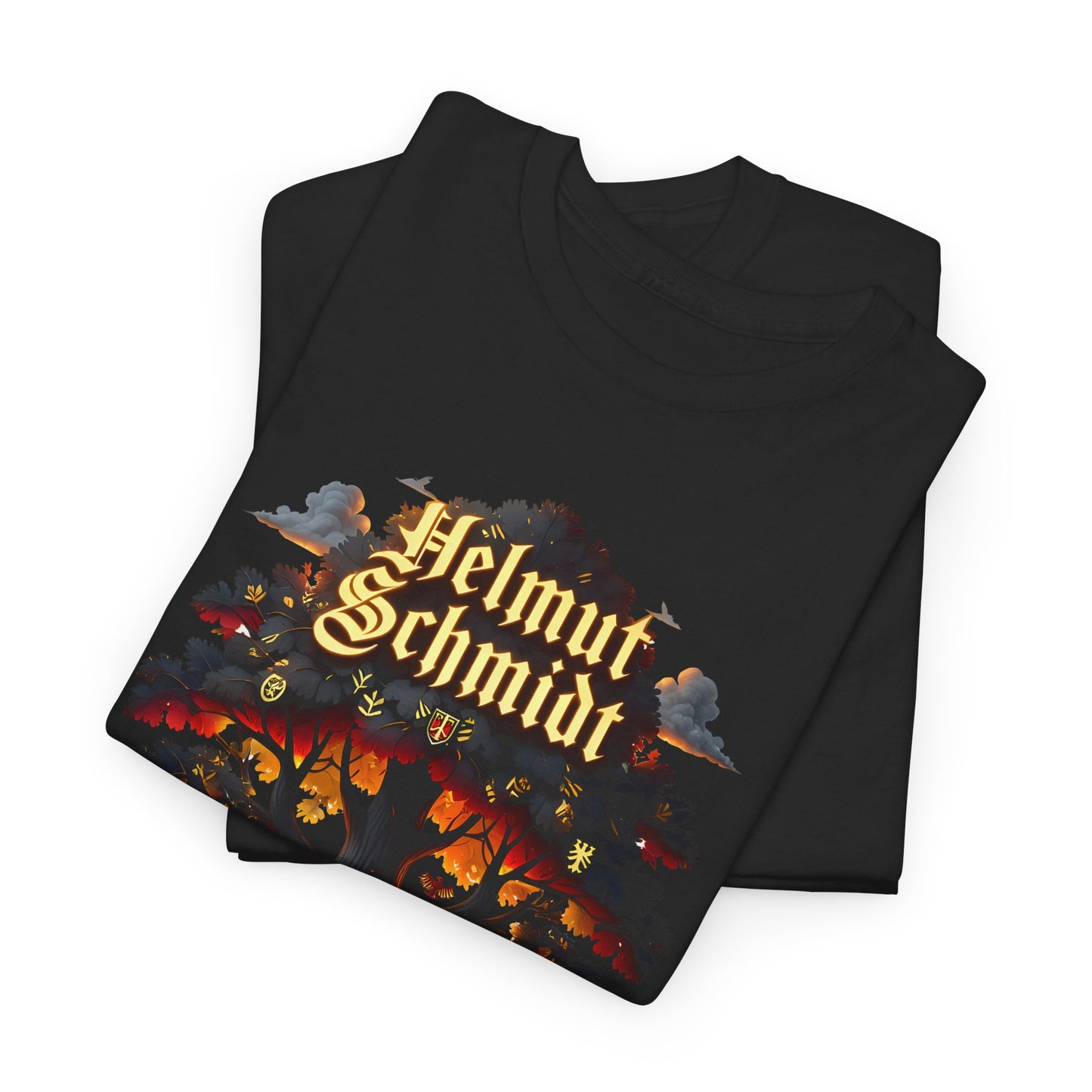 Unisex-T-Shirt aus Baumwolle - Helmut Schmidt | Kanzler Nr. 1