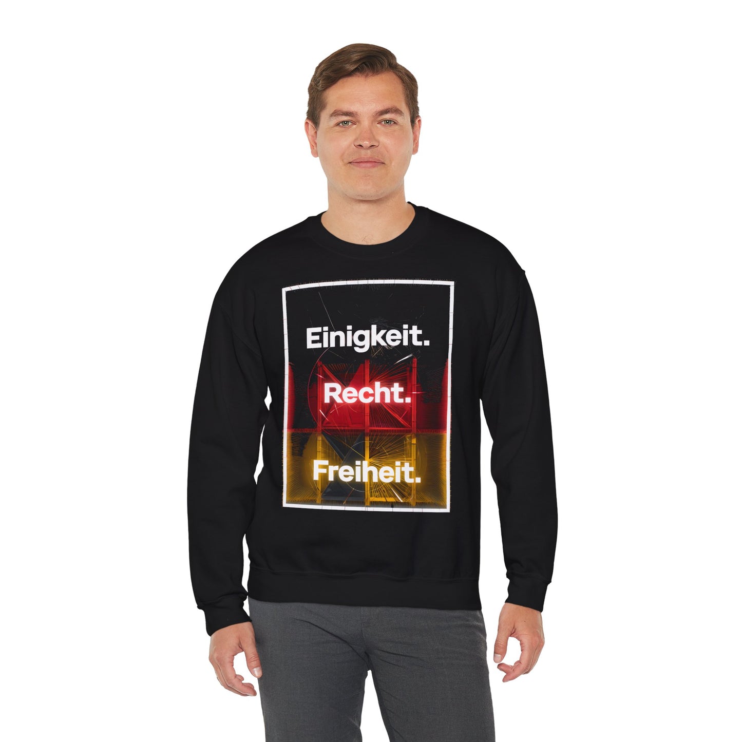 Unisex Heavy Blend™ Rundhals-Sweatshirt - Einigkeit. Recht. Freiheit.