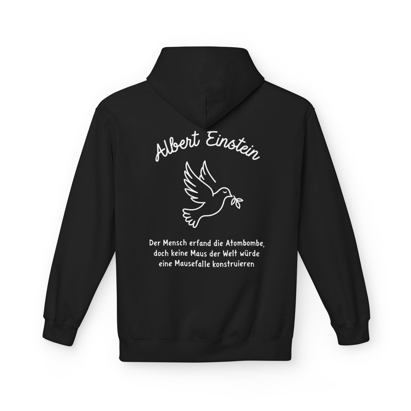 Hoodie Sweatshirt | Albert Einstein - Mausefalle