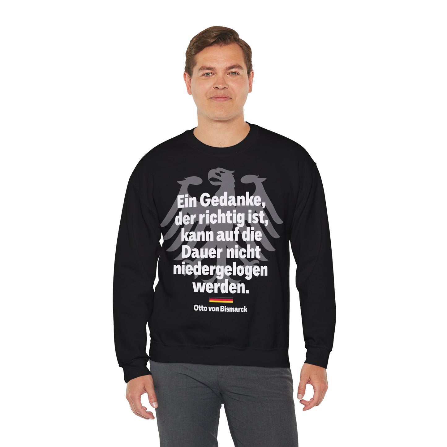 Unisex Heavy Blend™ Rundhals-Sweatshirt - Otto von Bismarck | Gedanke