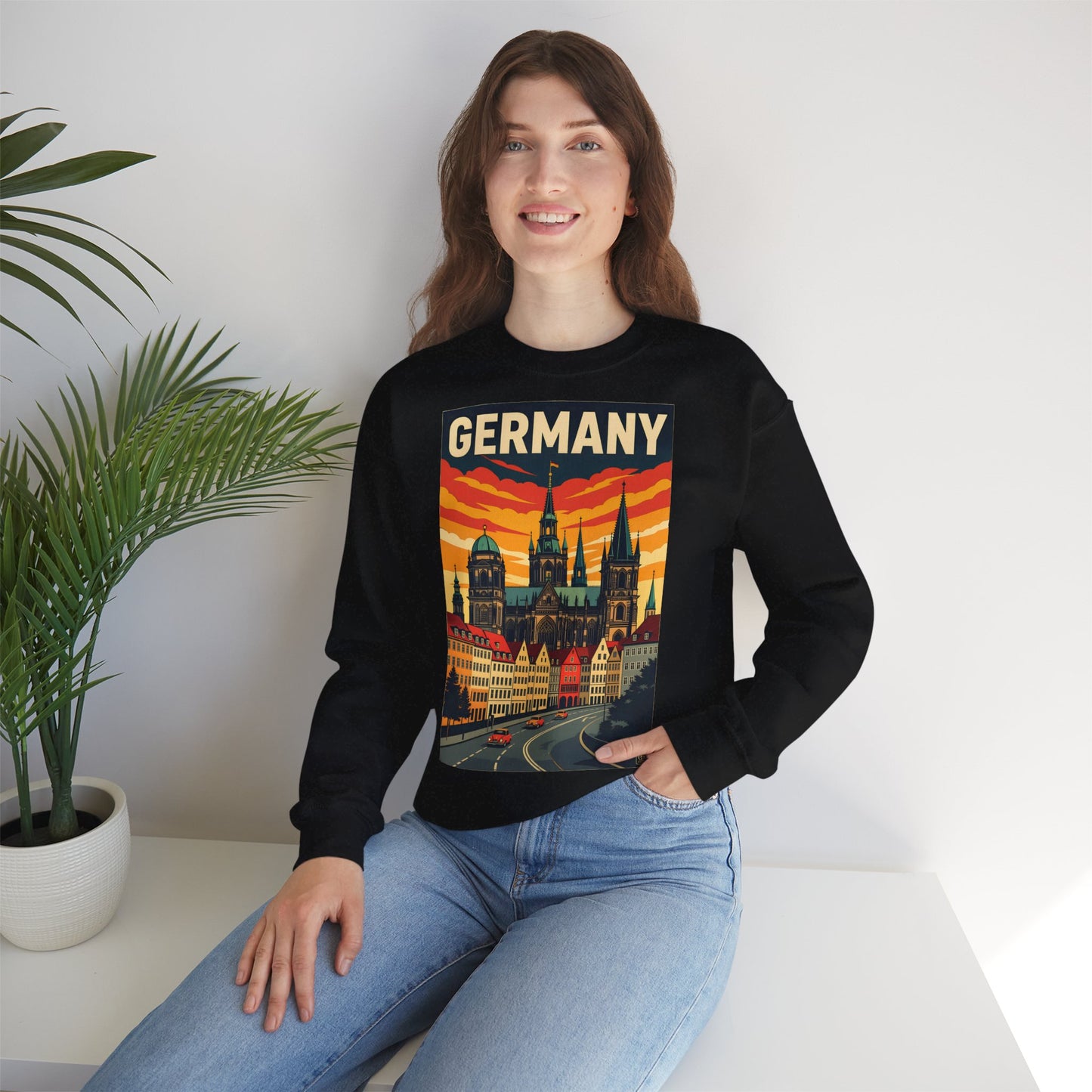 Unisex Heavy Blend™ Rundhals-Sweatshirt - Germany