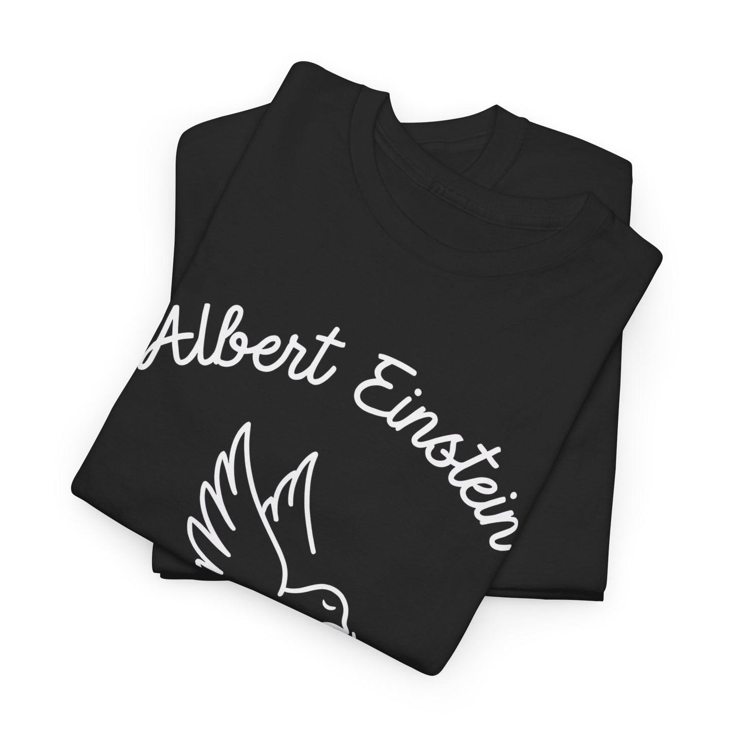 Unisex-T-Shirt aus Baumwolle - Albert Einstein | Mausefalle