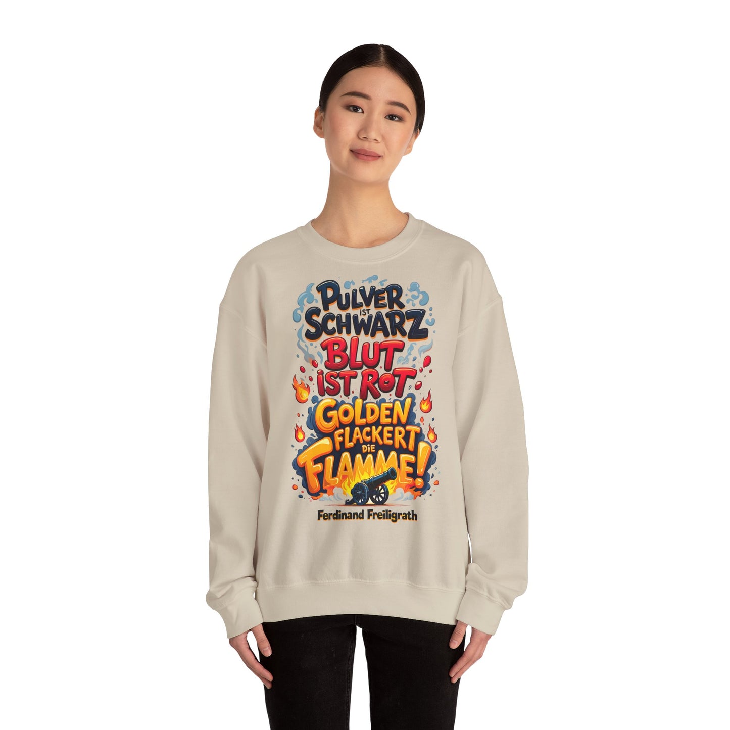 Unisex Heavy Blend™ Rundhals-Sweatshirt - Ferdinand Freiligrath