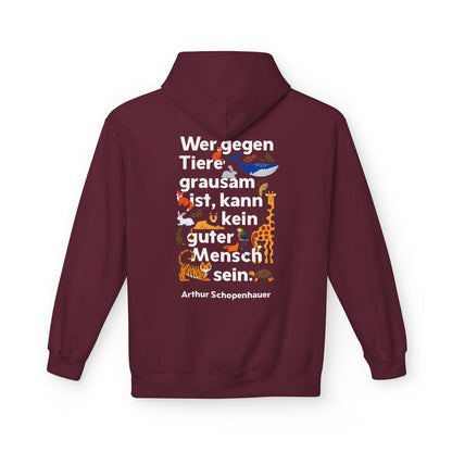 Hoodie Sweatshirt | Arthur Schopenhauer - Kein guter Mensch