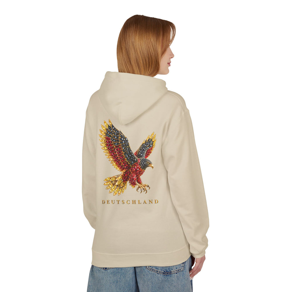 Hoodie Sweatshirt - Deutscher Adler | Edelsteine