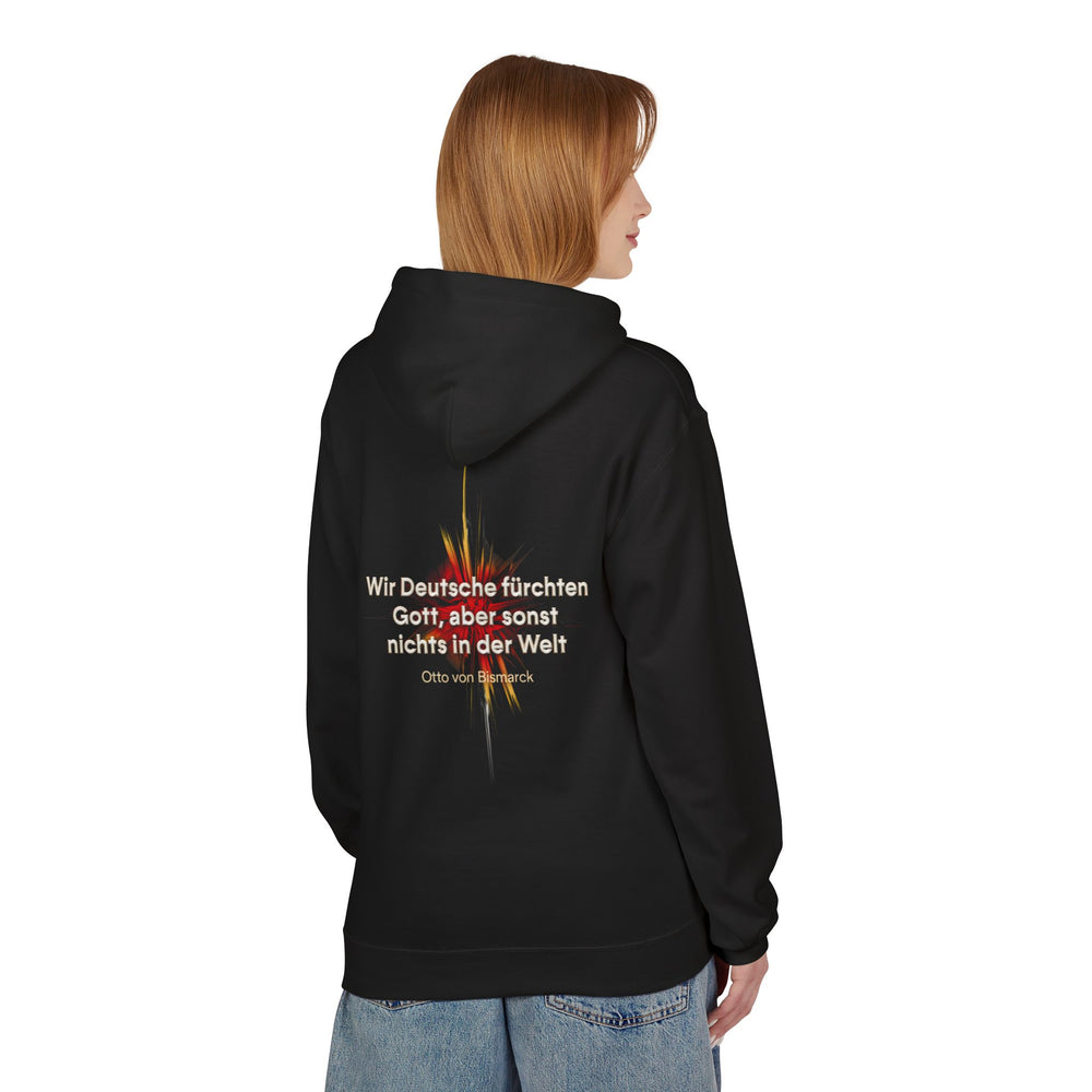 Hoodie Sweatshirt | Otto von Bismarck - Wir Deutsche fürchten Gott