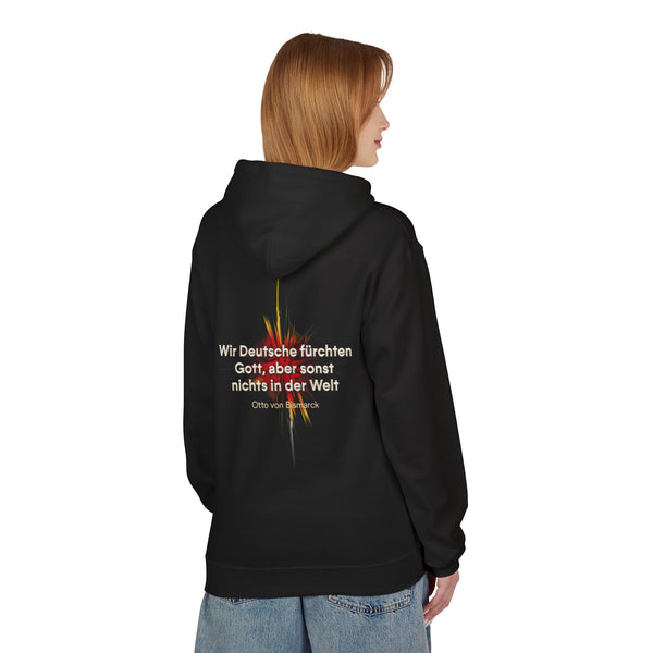 Hoodie Sweatshirt | Otto von Bismarck - Wir Deutsche fürchten Gott