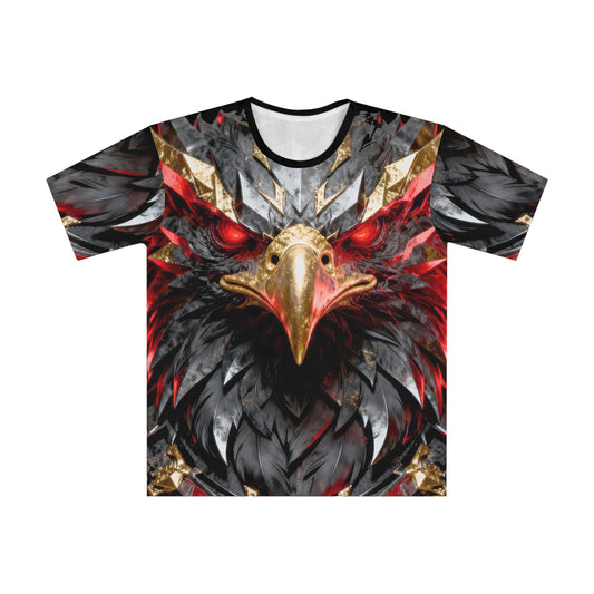 Herren-T-Shirt | Adler mit roten Augen