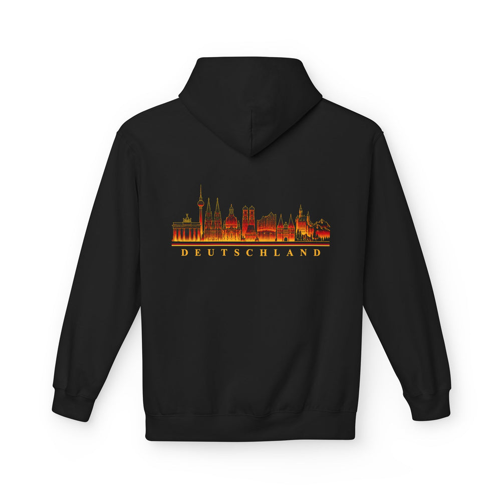 Hoodie Sweatshirt - Deutschland | Skyline